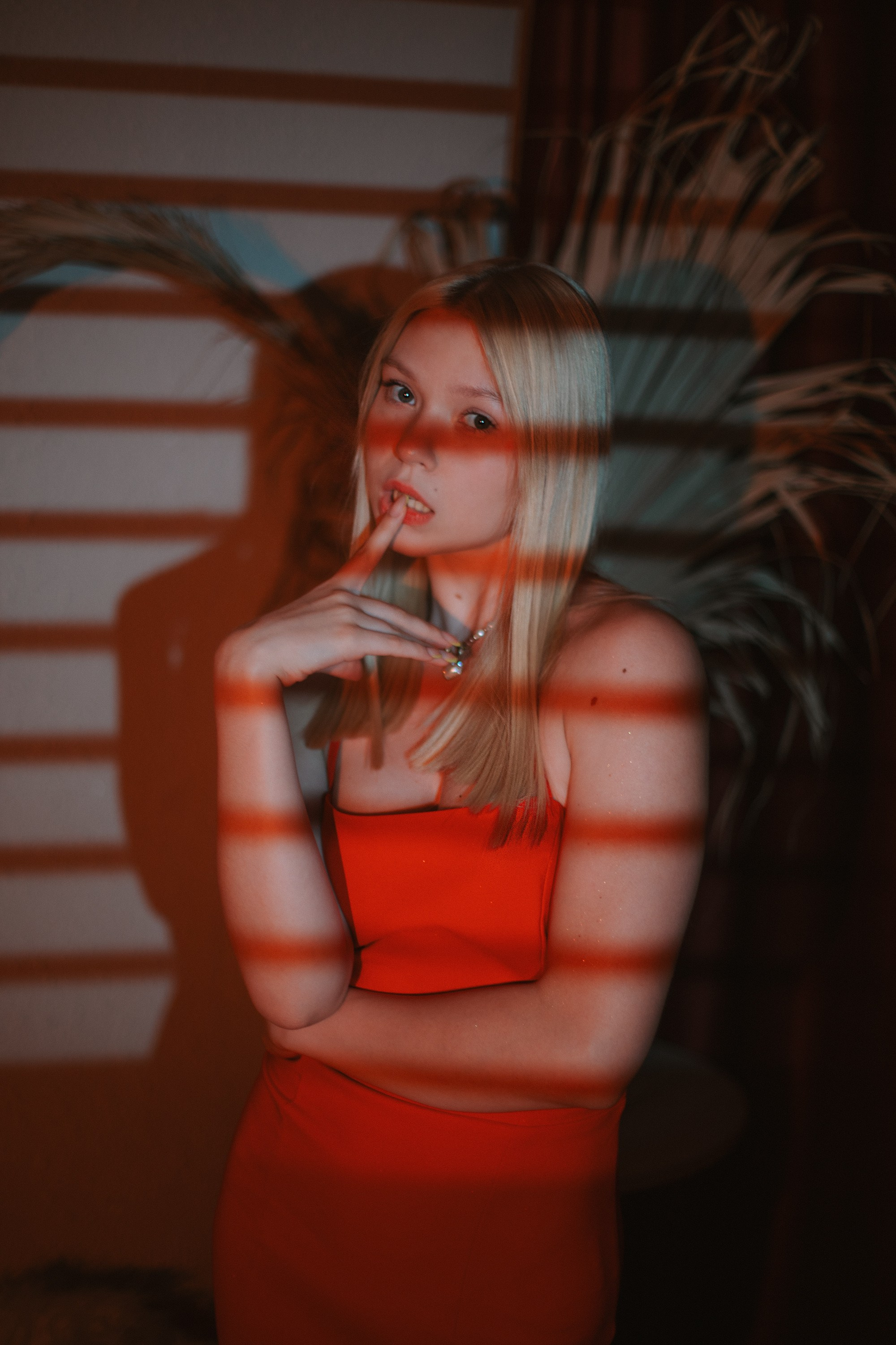 RED DRESS. Polaroud love