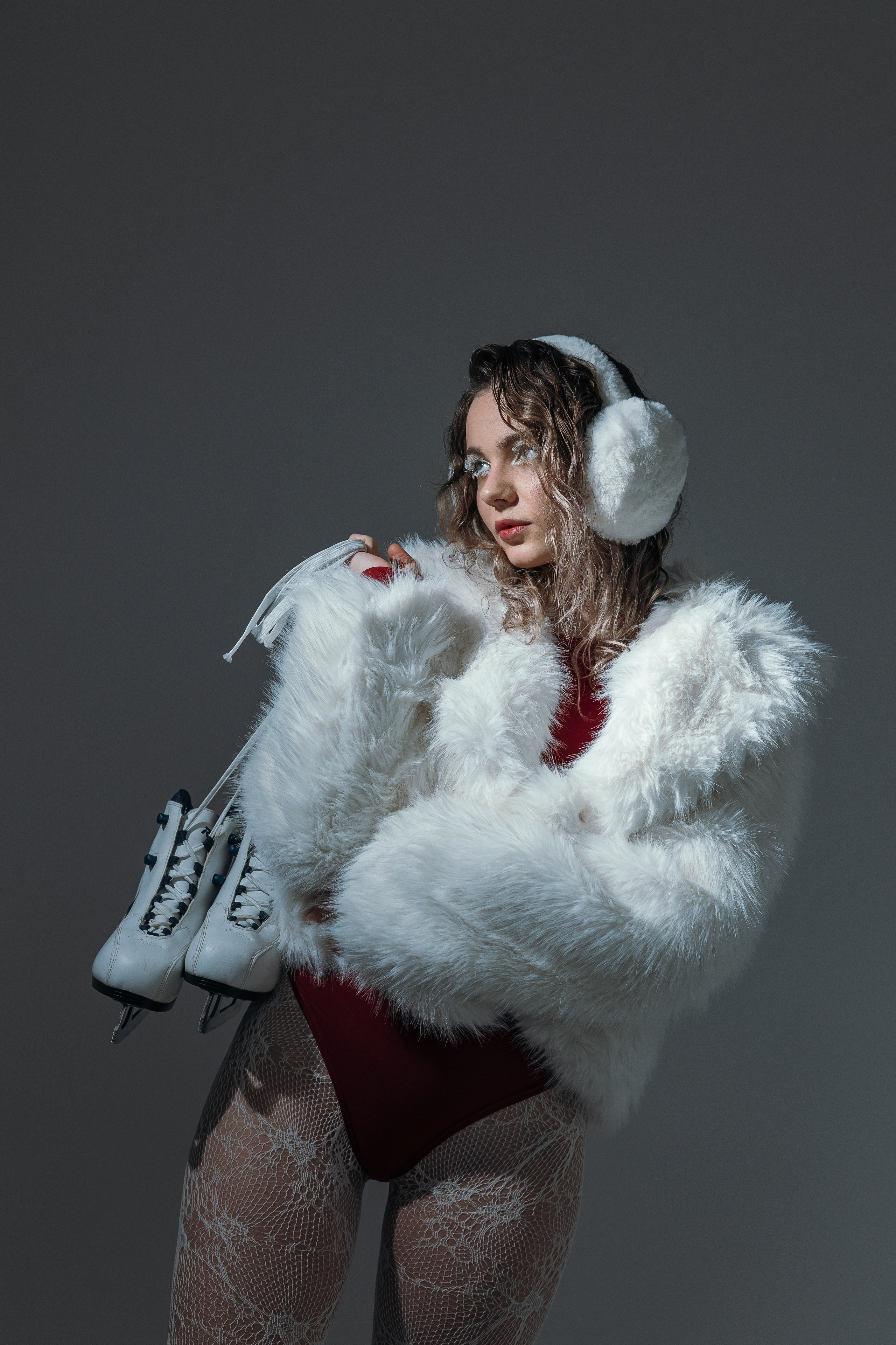 В студии. Асель Мурзина фотограф Казань