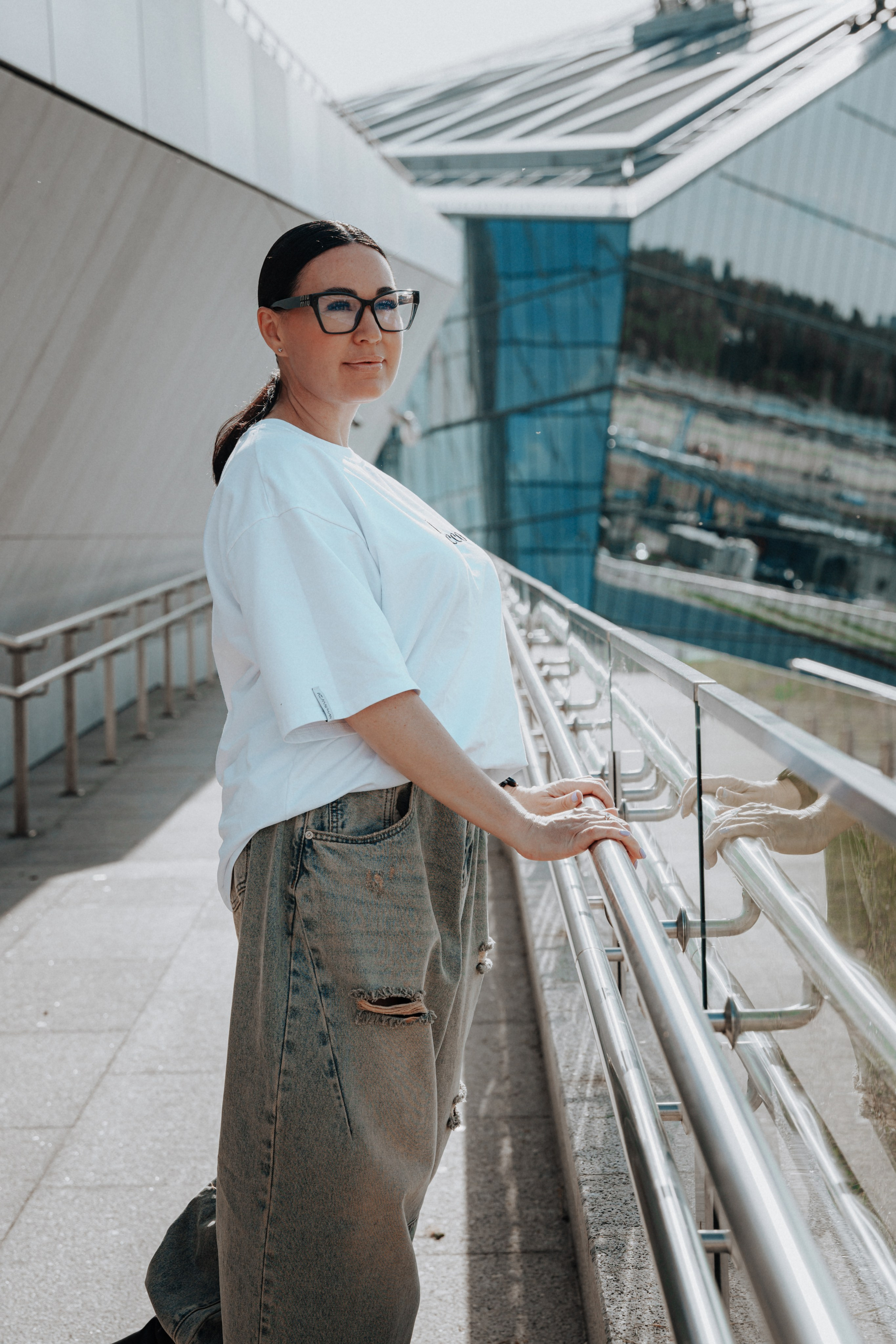 Елена. Лахта центр. Портретный фотограф в Санкт-Петербурге Дмитриева Наталия