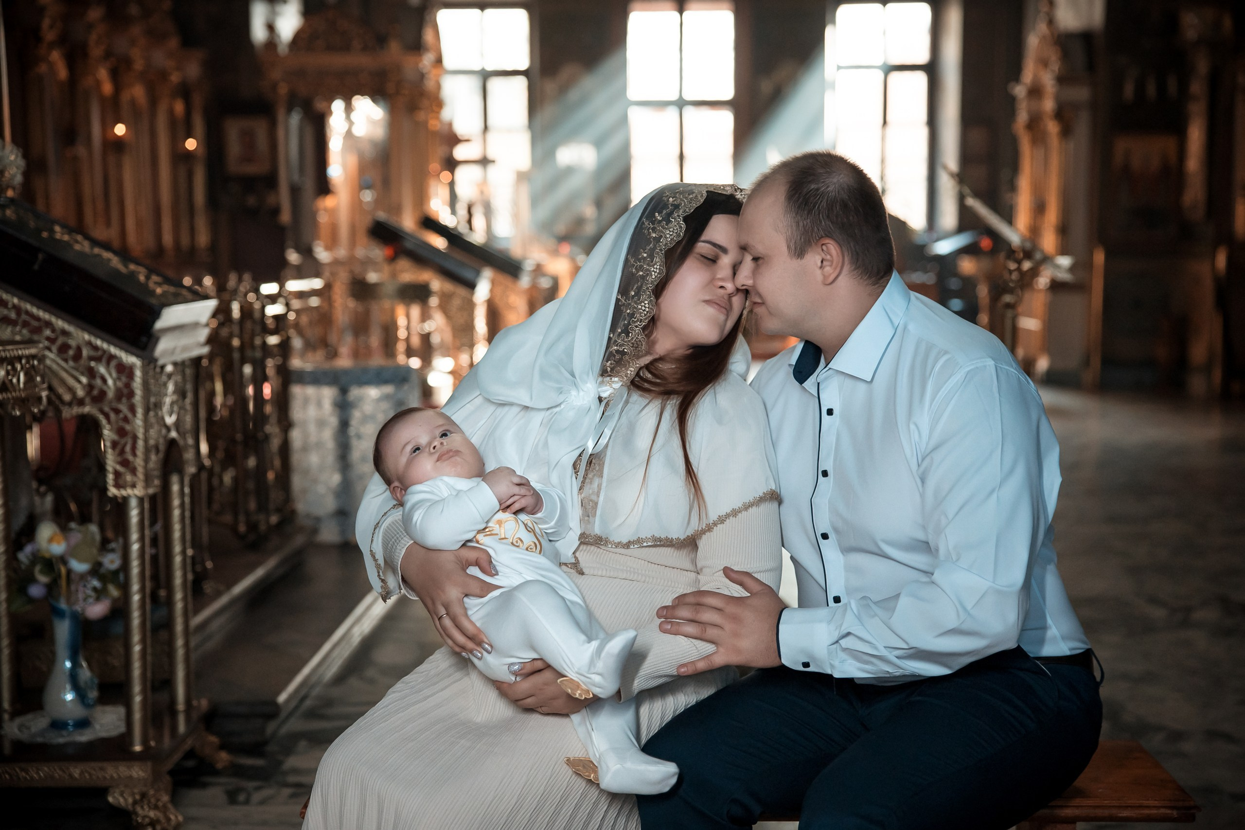 Таинство крещения. Семейный и детский фотограф в Москве Орешина Юлия