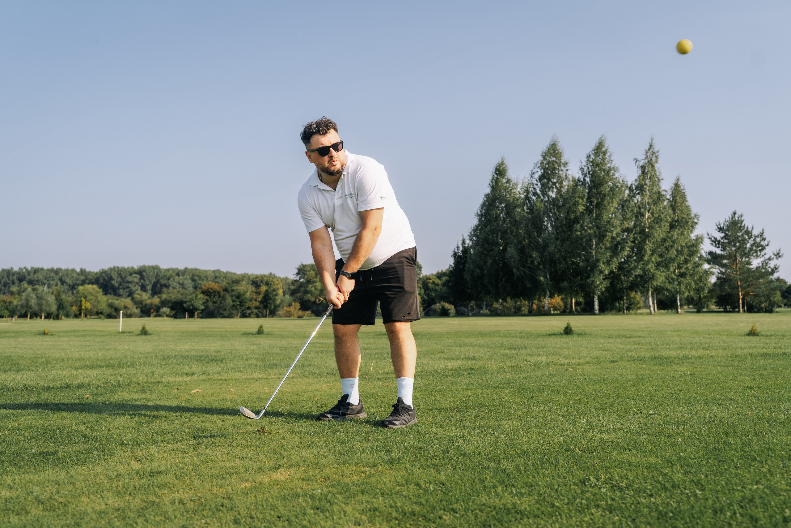 Невинный гольф. Фотограф Александр Решня