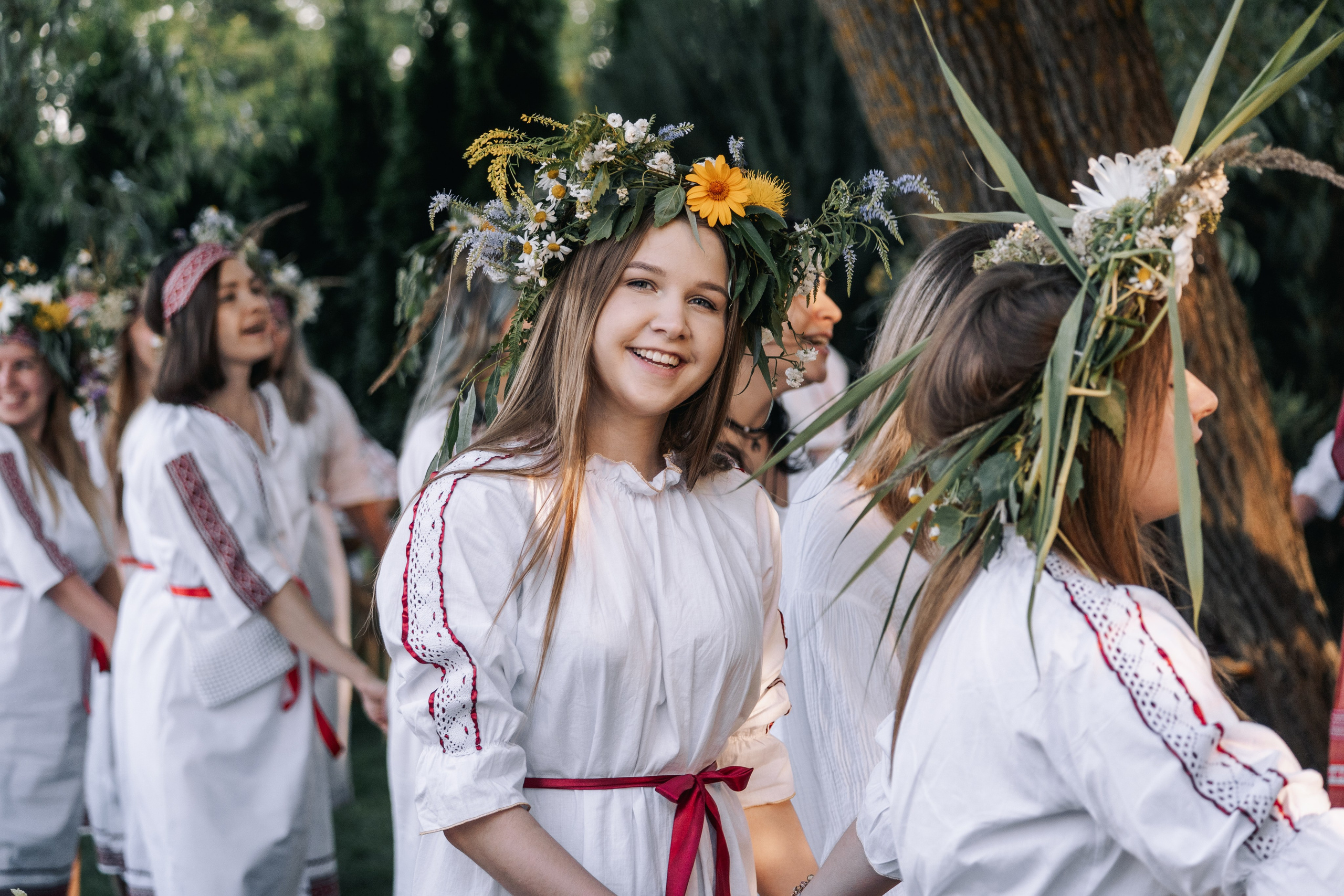 В ночь на Ивана Купала. Фотограф Александр Решня