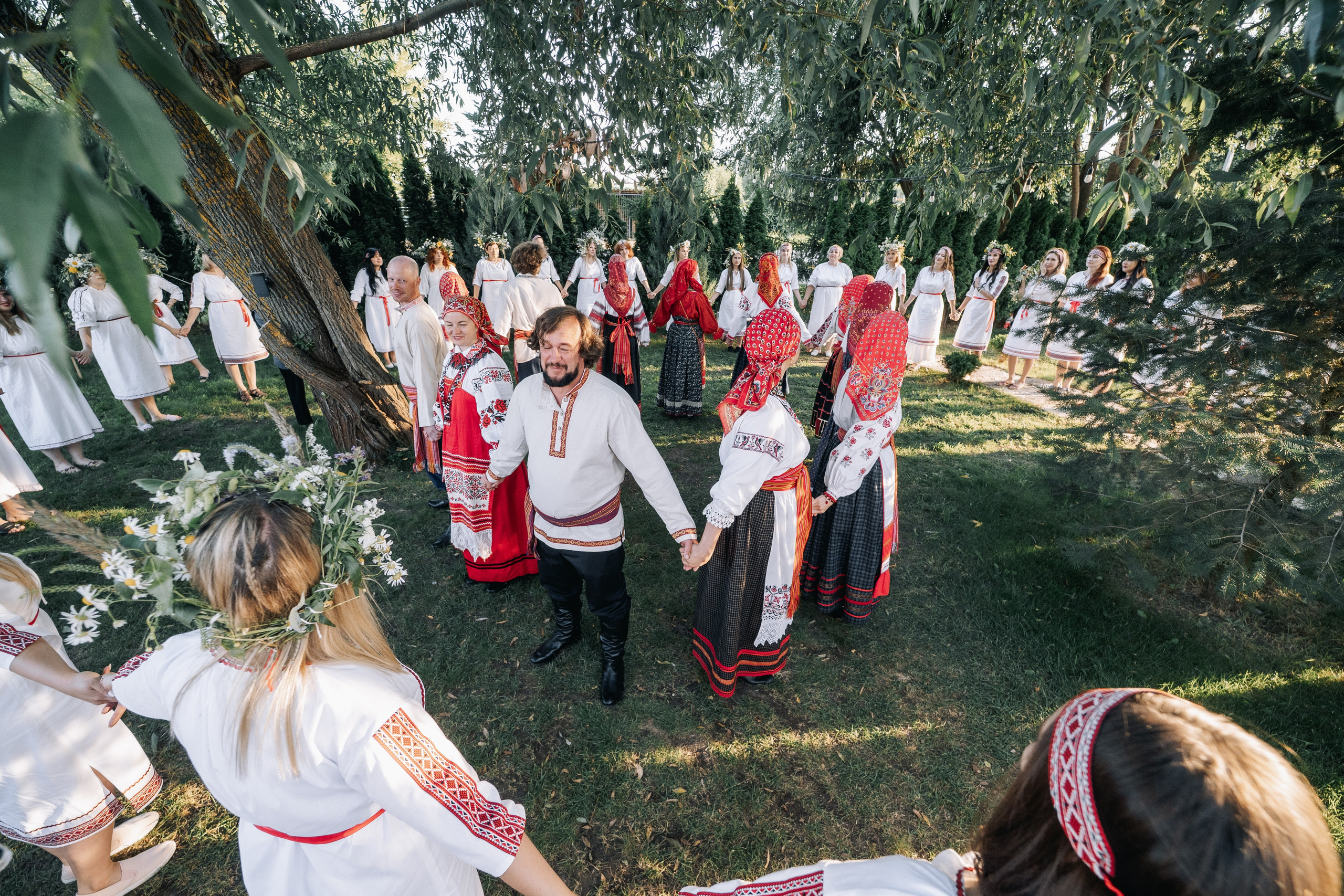 В ночь на Ивана Купала. Фотограф Александр Решня