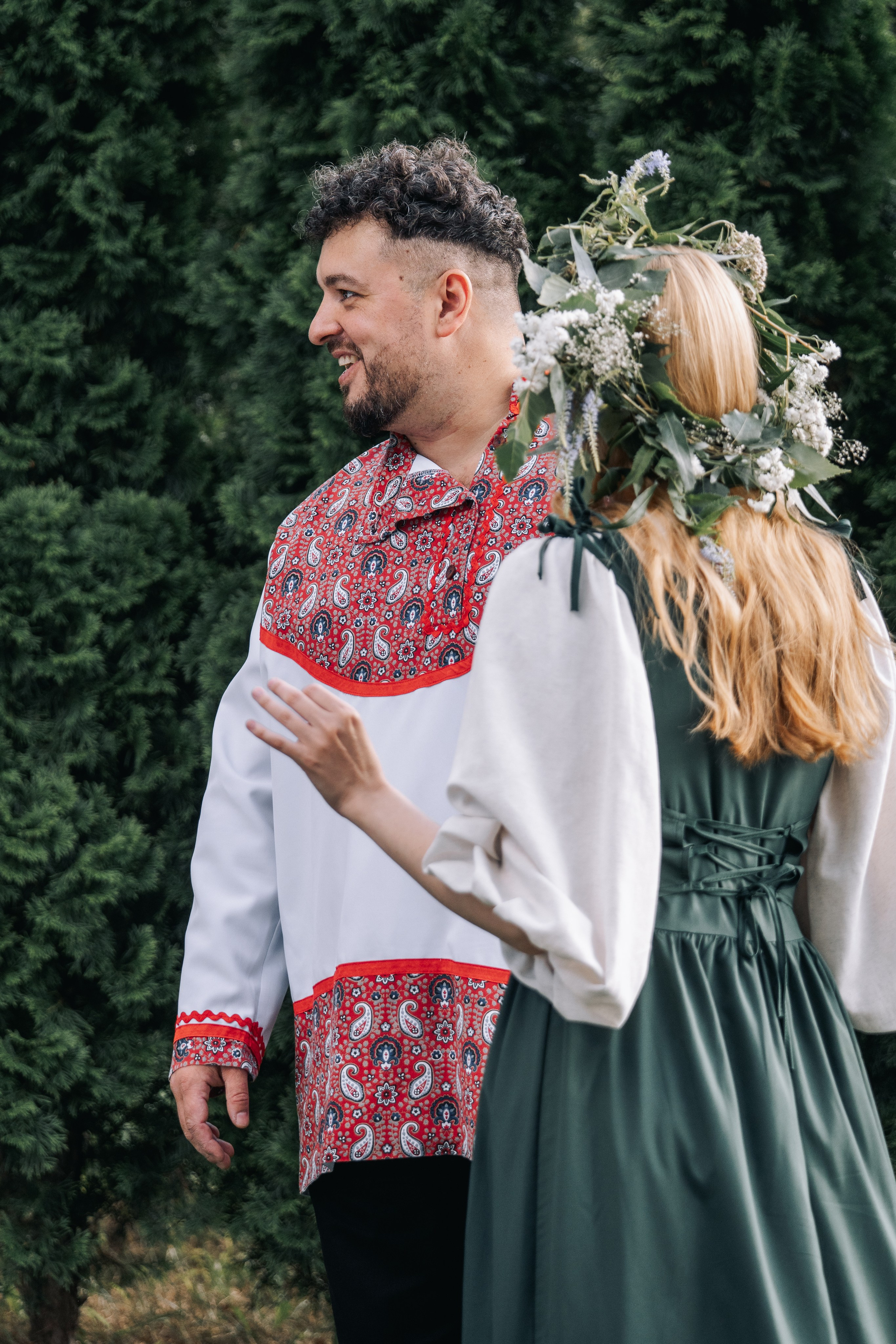 В ночь на Ивана Купала. Фотограф Александр Решня