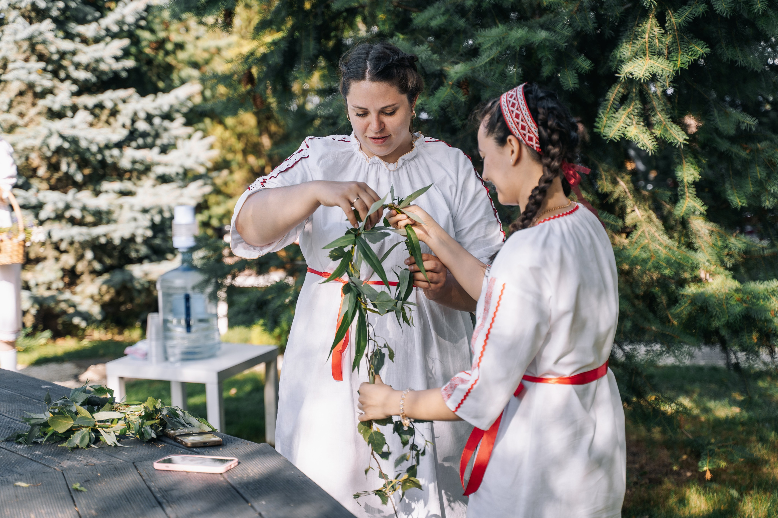 В ночь на Ивана Купала. Фотограф Александр Решня