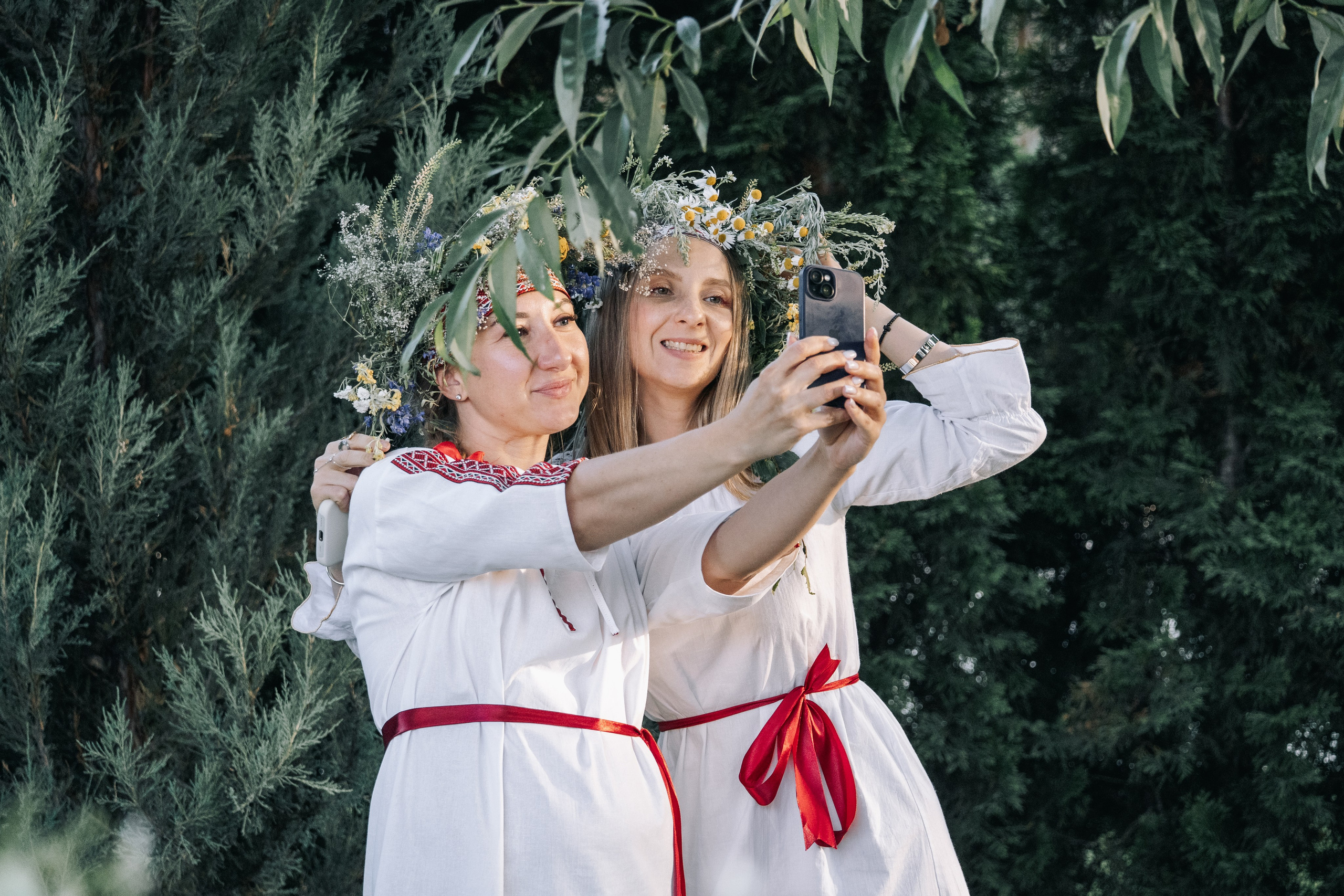 В ночь на Ивана Купала. Фотограф Александр Решня