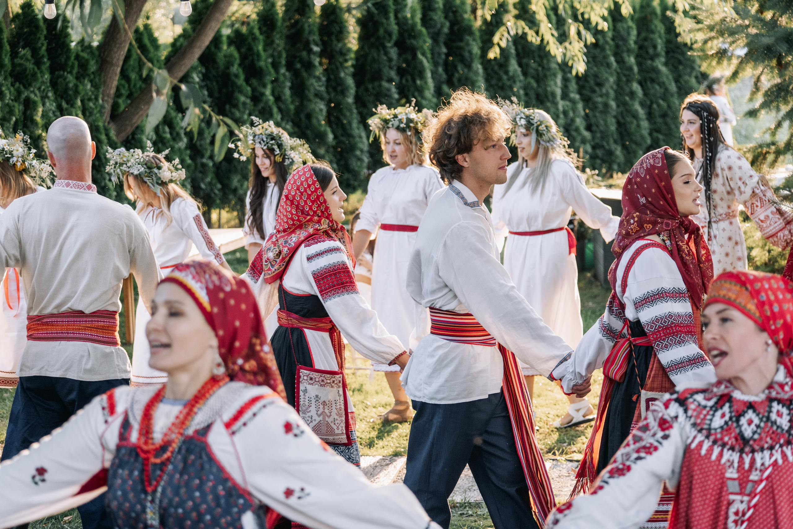 В ночь на Ивана Купала. Фотограф Александр Решня