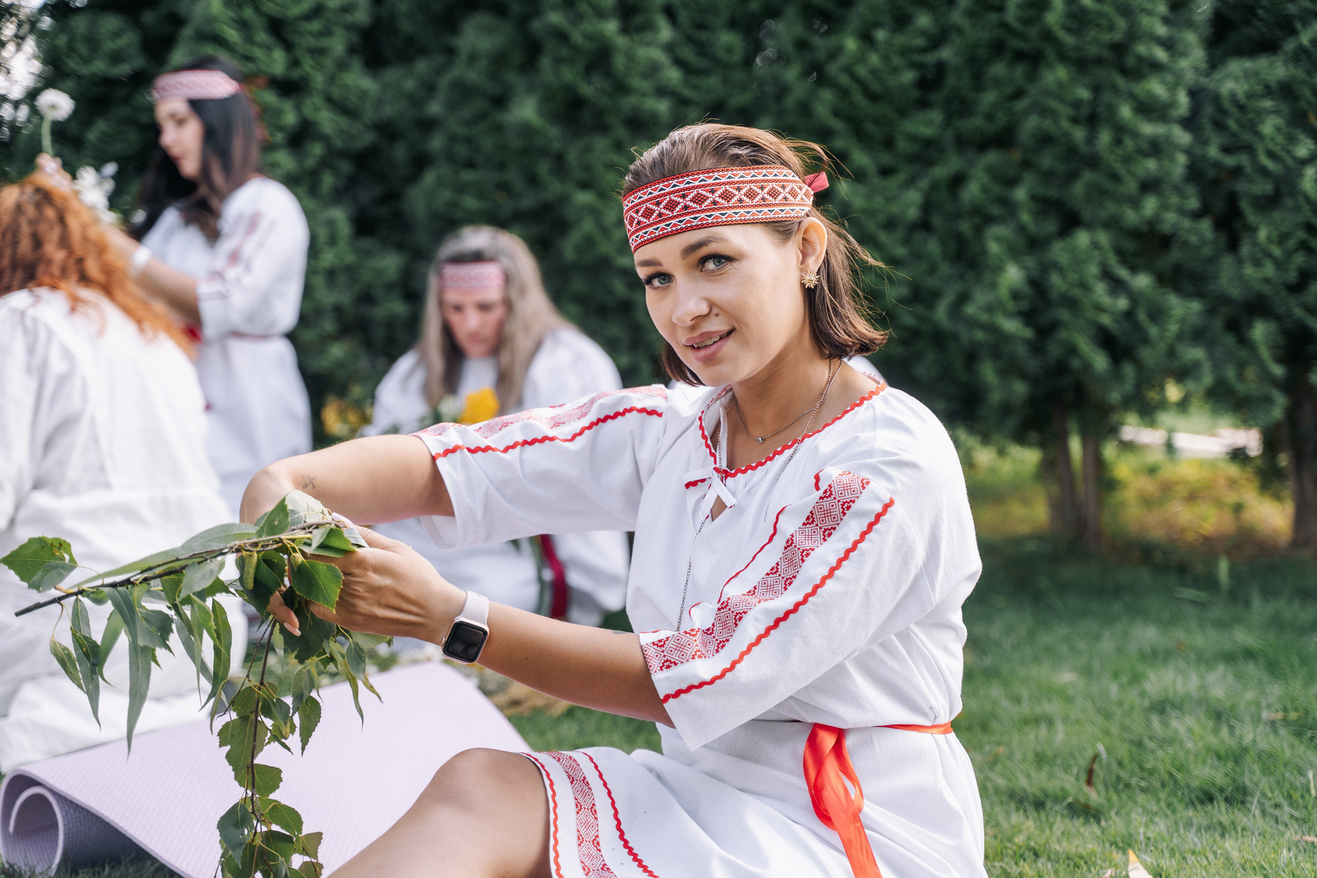 В ночь на Ивана Купала. Фотограф Александр Решня