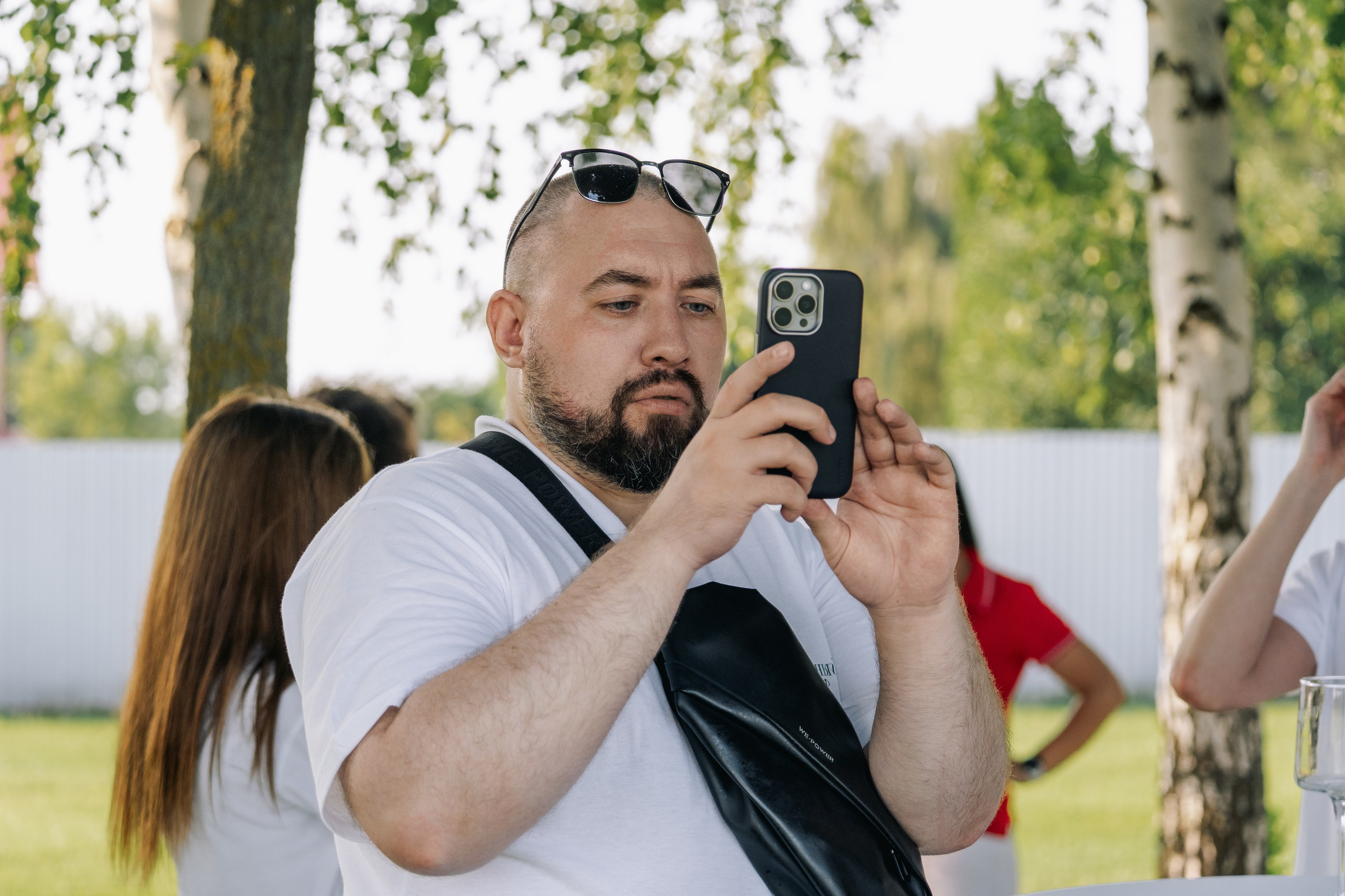 Невинный гольф. Фотограф Александр Решня