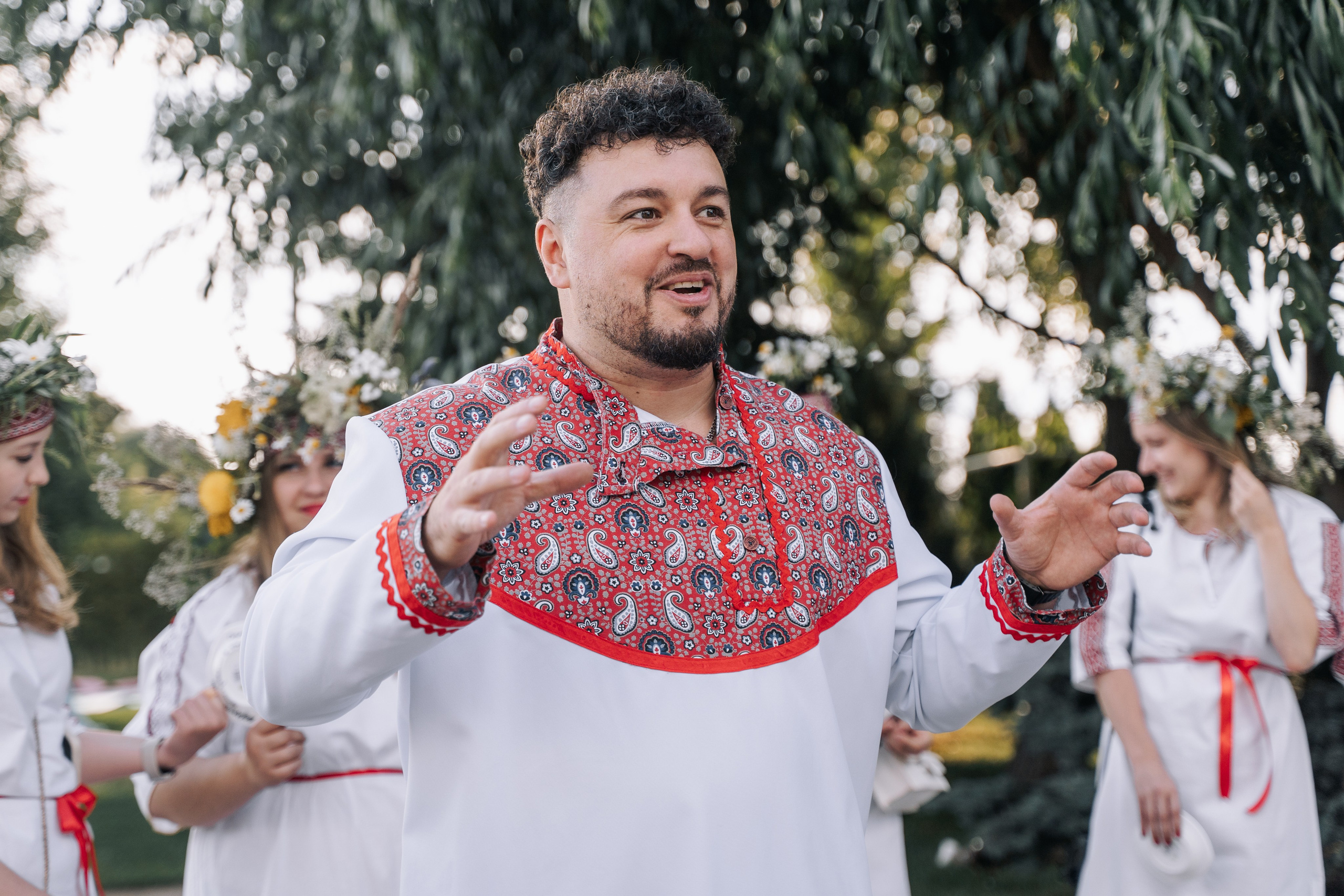 В ночь на Ивана Купала. Фотограф Александр Решня