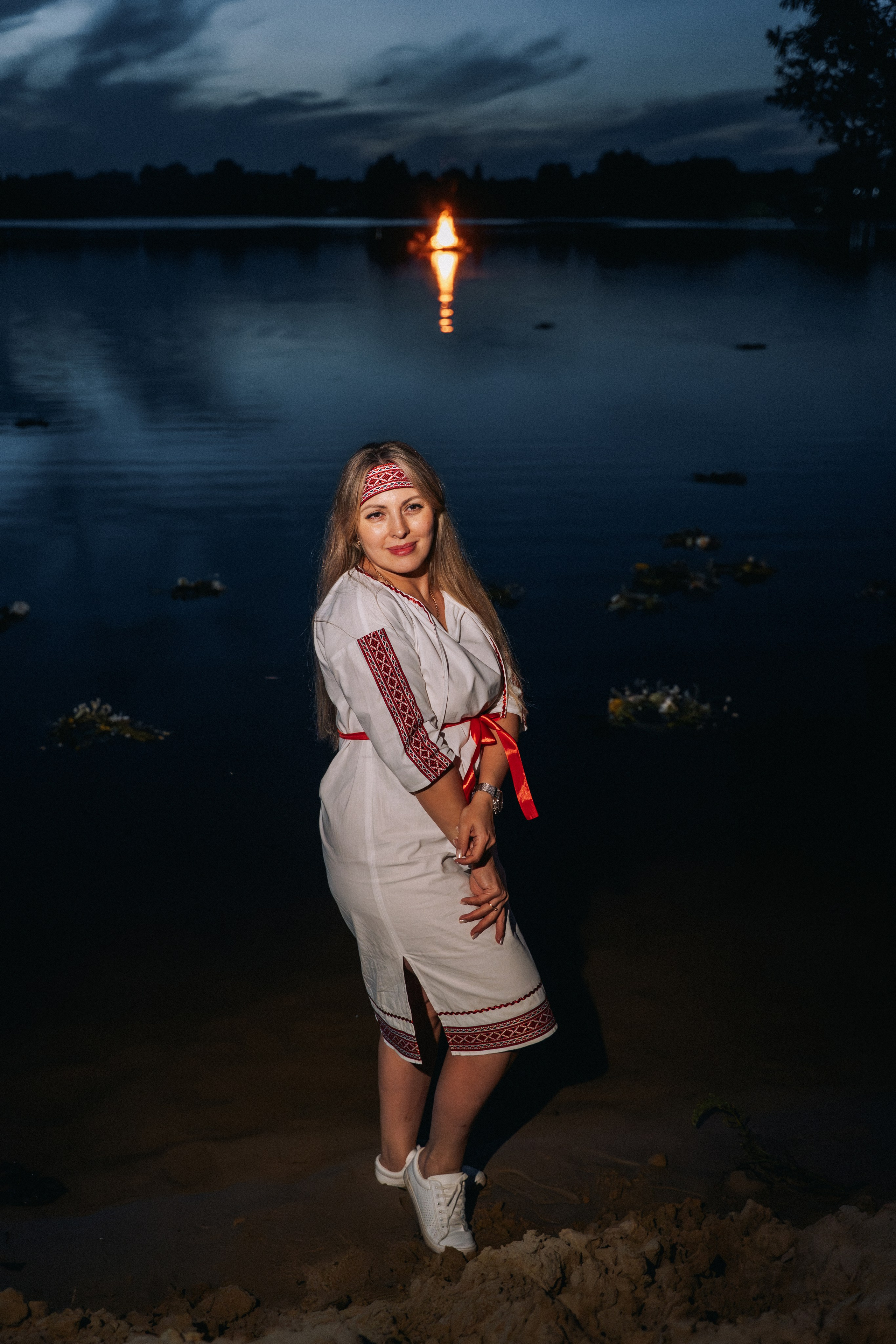 В ночь на Ивана Купала. Фотограф Александр Решня