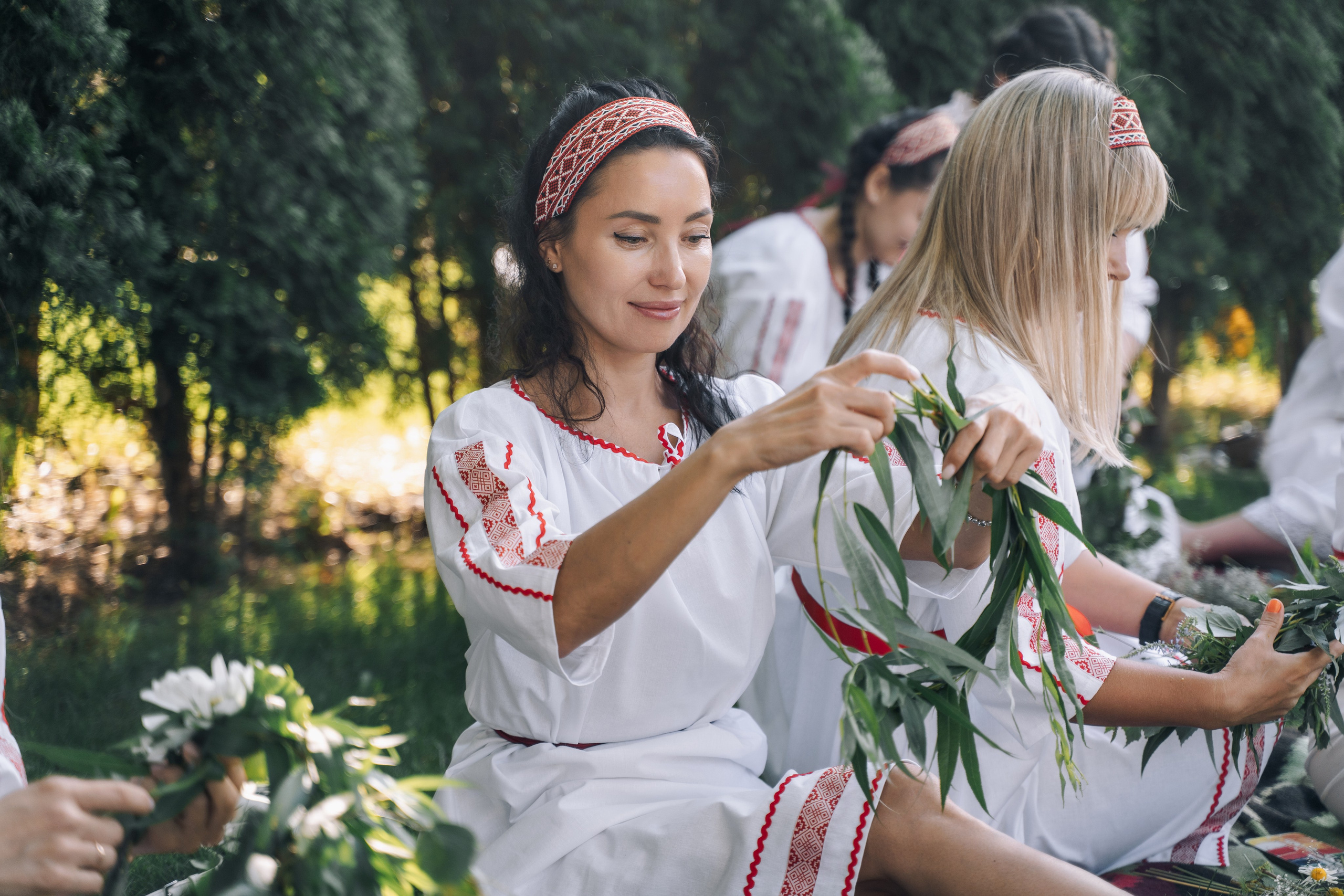 В ночь на Ивана Купала. Фотограф Александр Решня