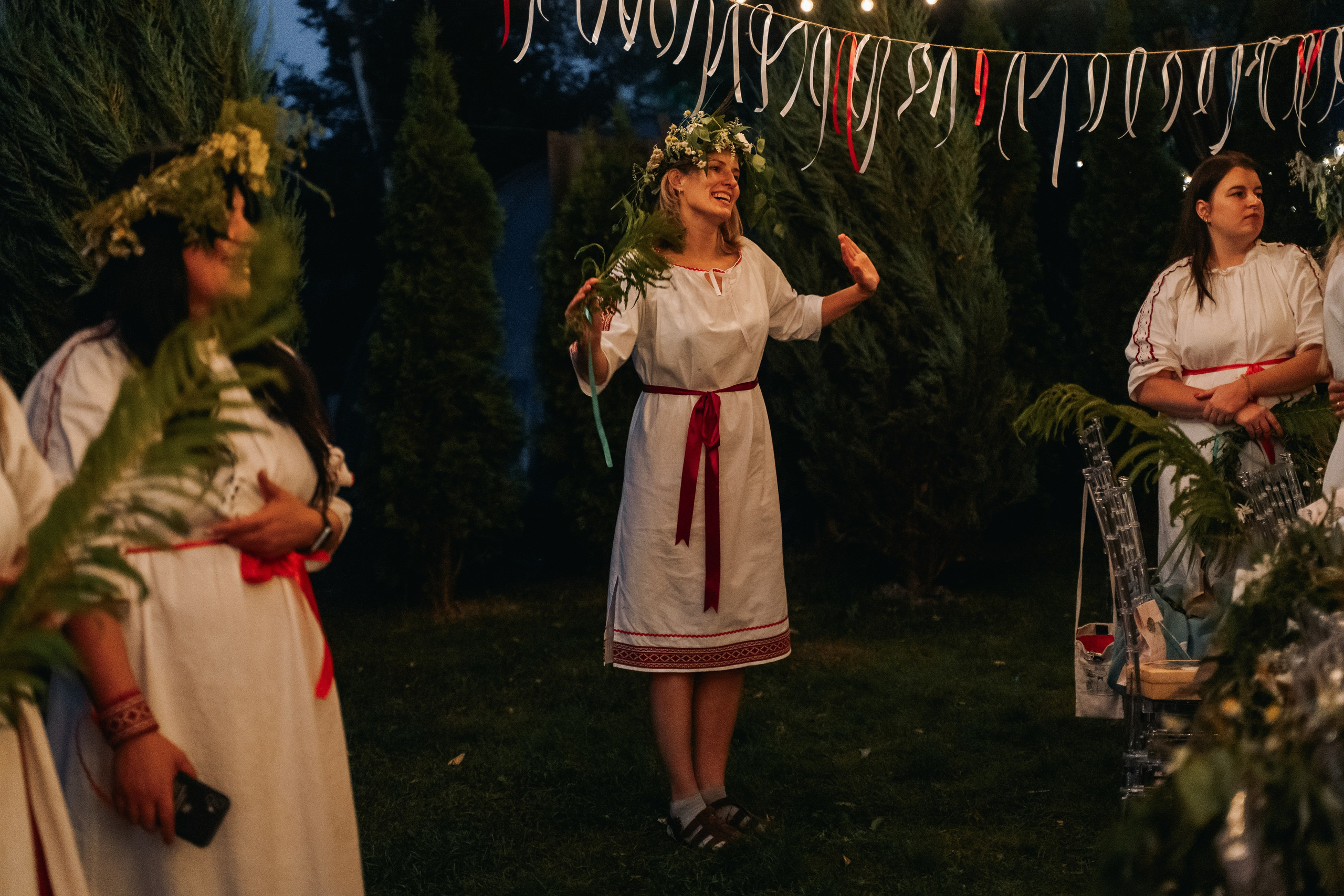 В ночь на Ивана Купала. Фотограф Александр Решня
