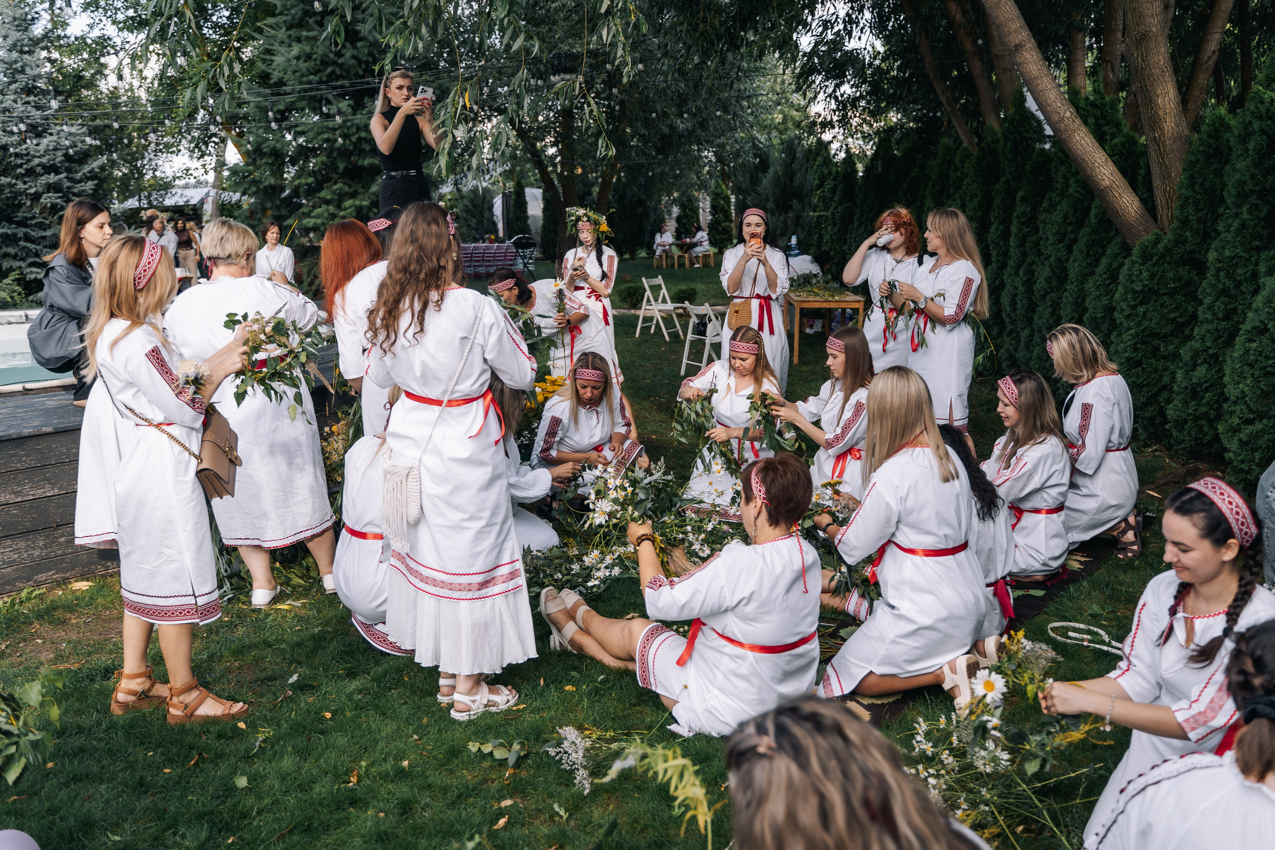 В ночь на Ивана Купала. Фотограф Александр Решня