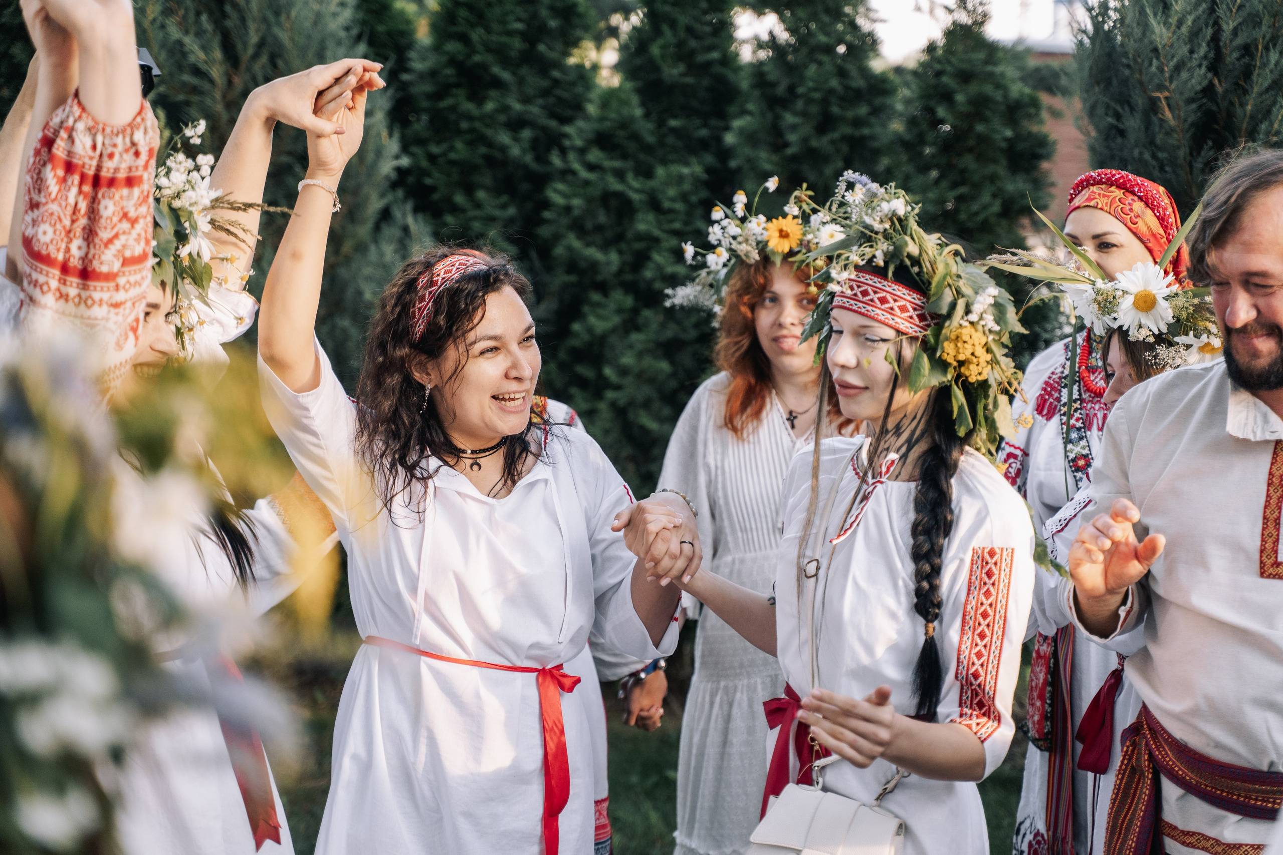 В ночь на Ивана Купала. Фотограф Александр Решня