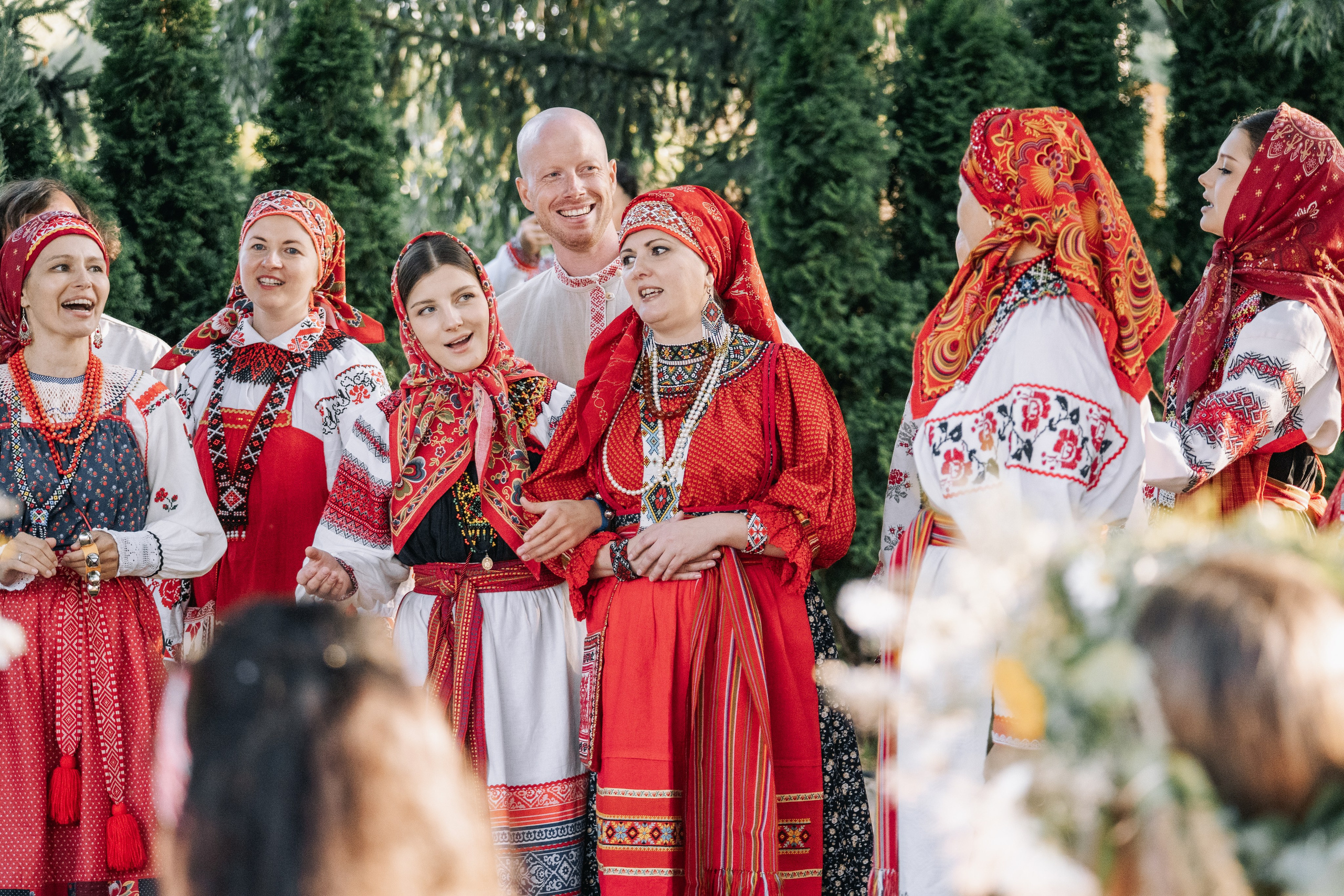 В ночь на Ивана Купала. Фотограф Александр Решня
