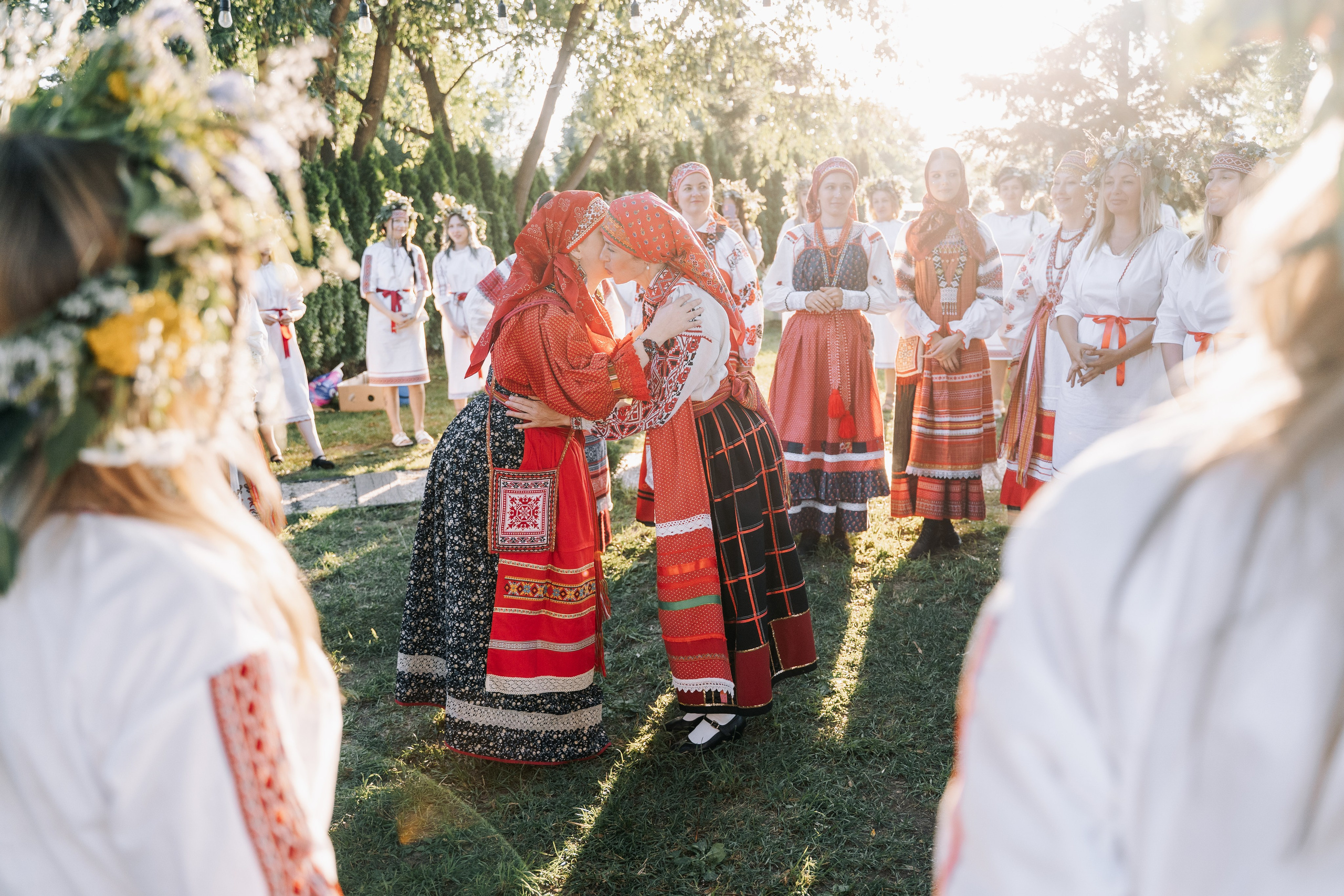 В ночь на Ивана Купала. Фотограф Александр Решня