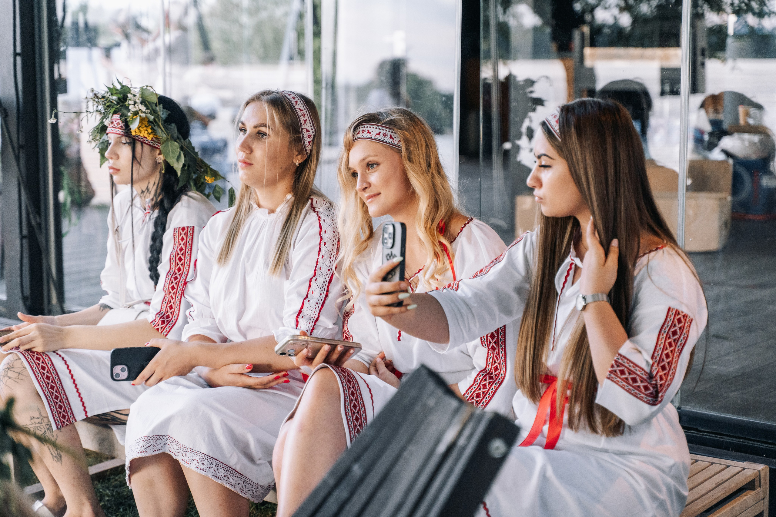 В ночь на Ивана Купала. Фотограф Александр Решня