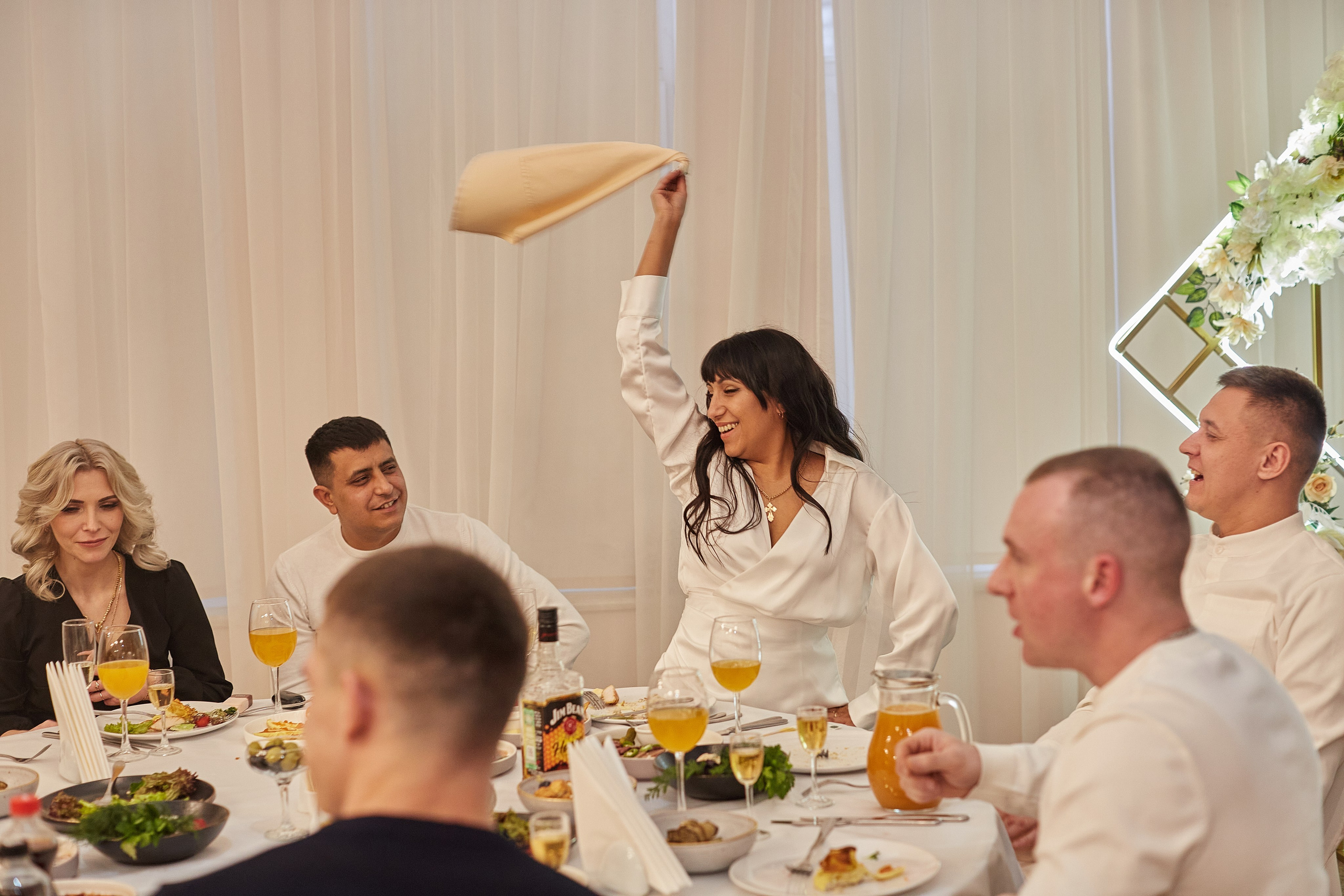 Свадебный банкет. Фотограф Донецк ДНР, Ростов-на-Дону