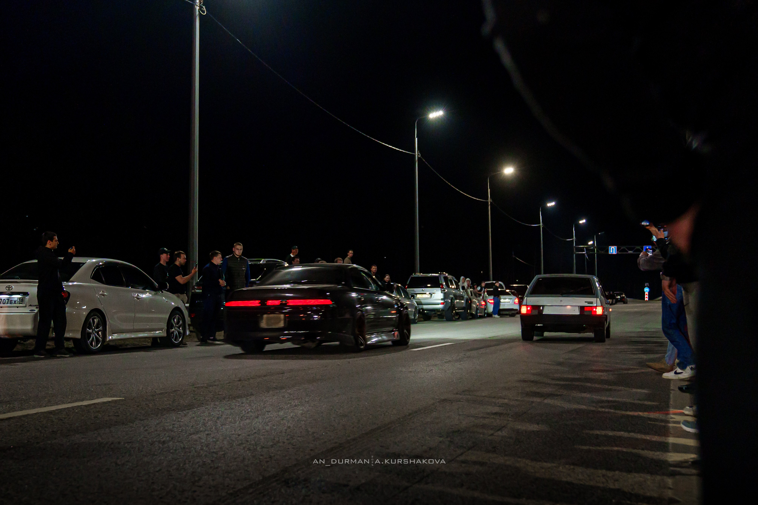 Night drag 25'. Фотограф, видеограф и пилот дрона на Байкале