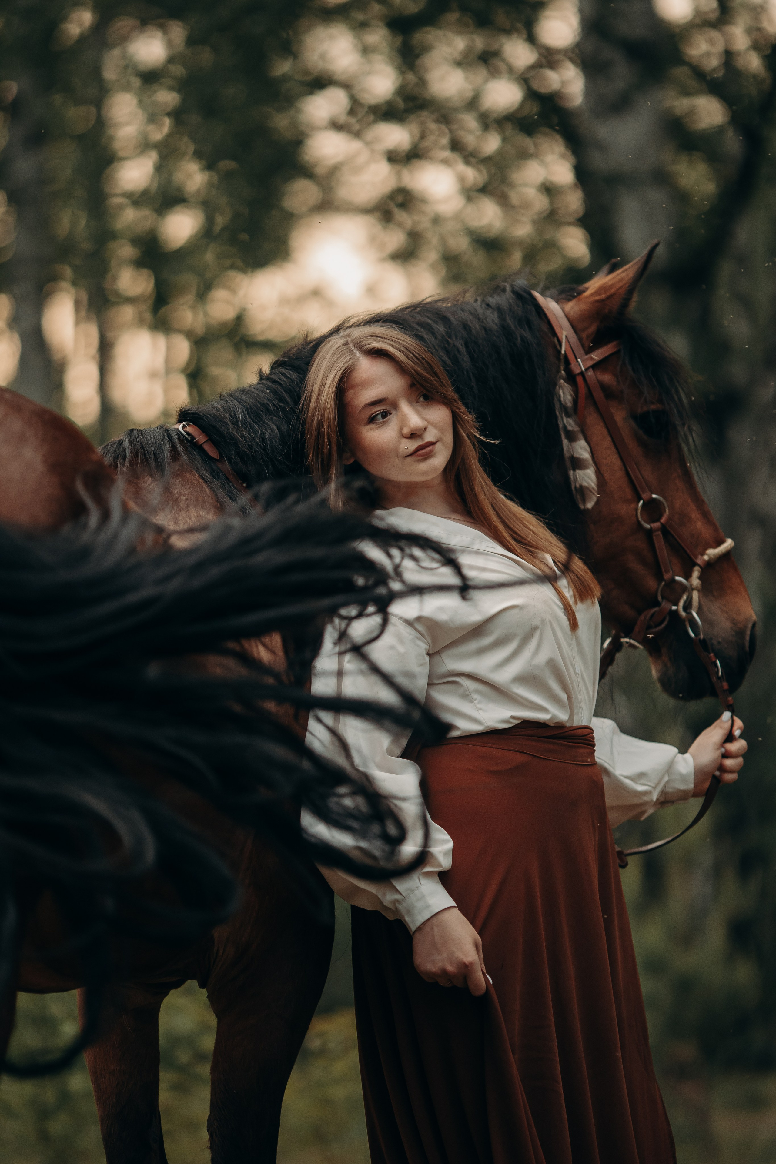 Ксения и Талисман. Анна Молчанова конный фотограф в Тюмени | фотосессии с лошадьми Тюмень