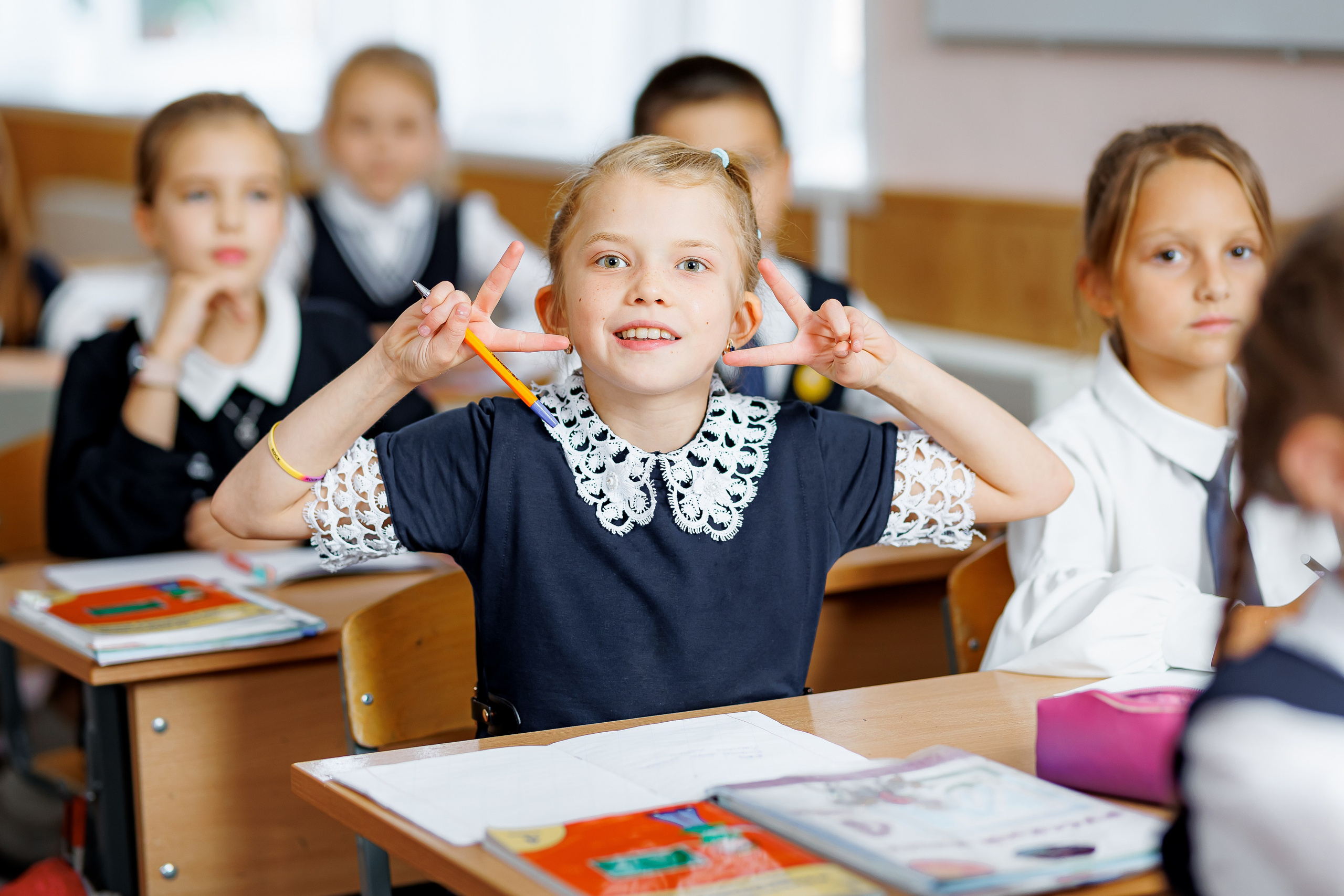 Репортаж на уроках. Семейный и детский фотограф Комина Елена, Власиха, Одинцово