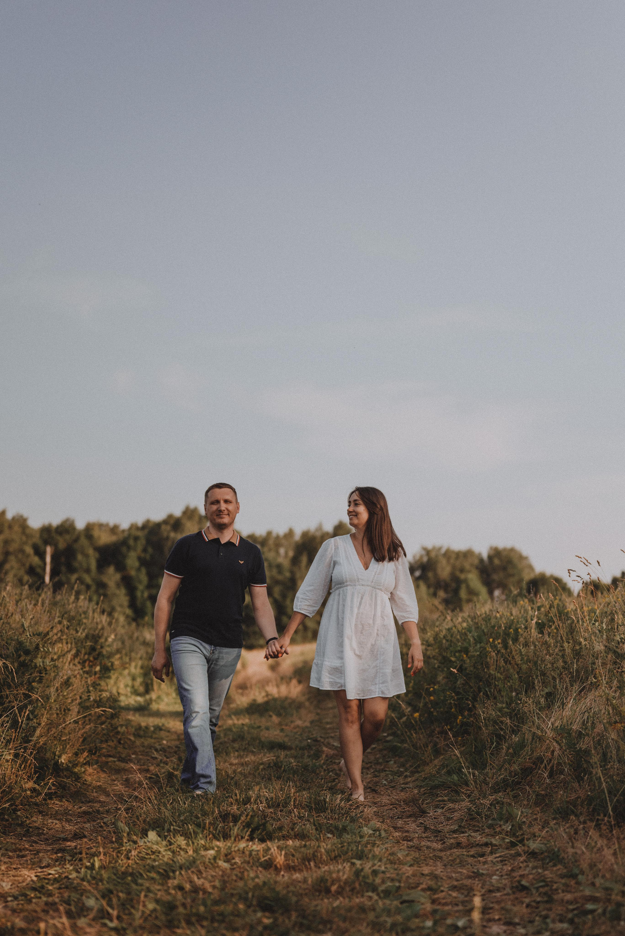 Пикник на закате. Фотограф Кристина Пархоменко