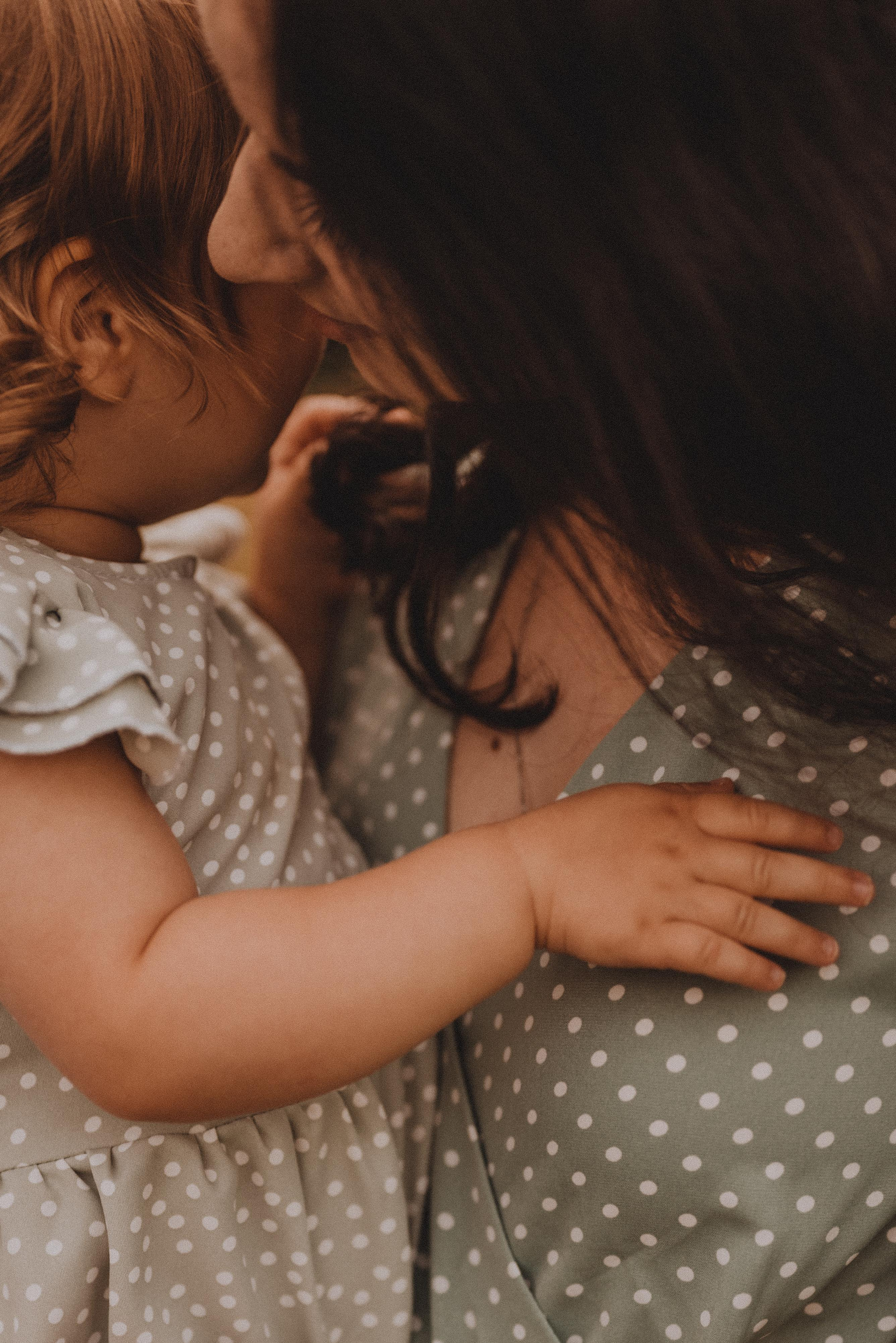 Маленькая Ева с родителями. Фотограф Кристина Пархоменко