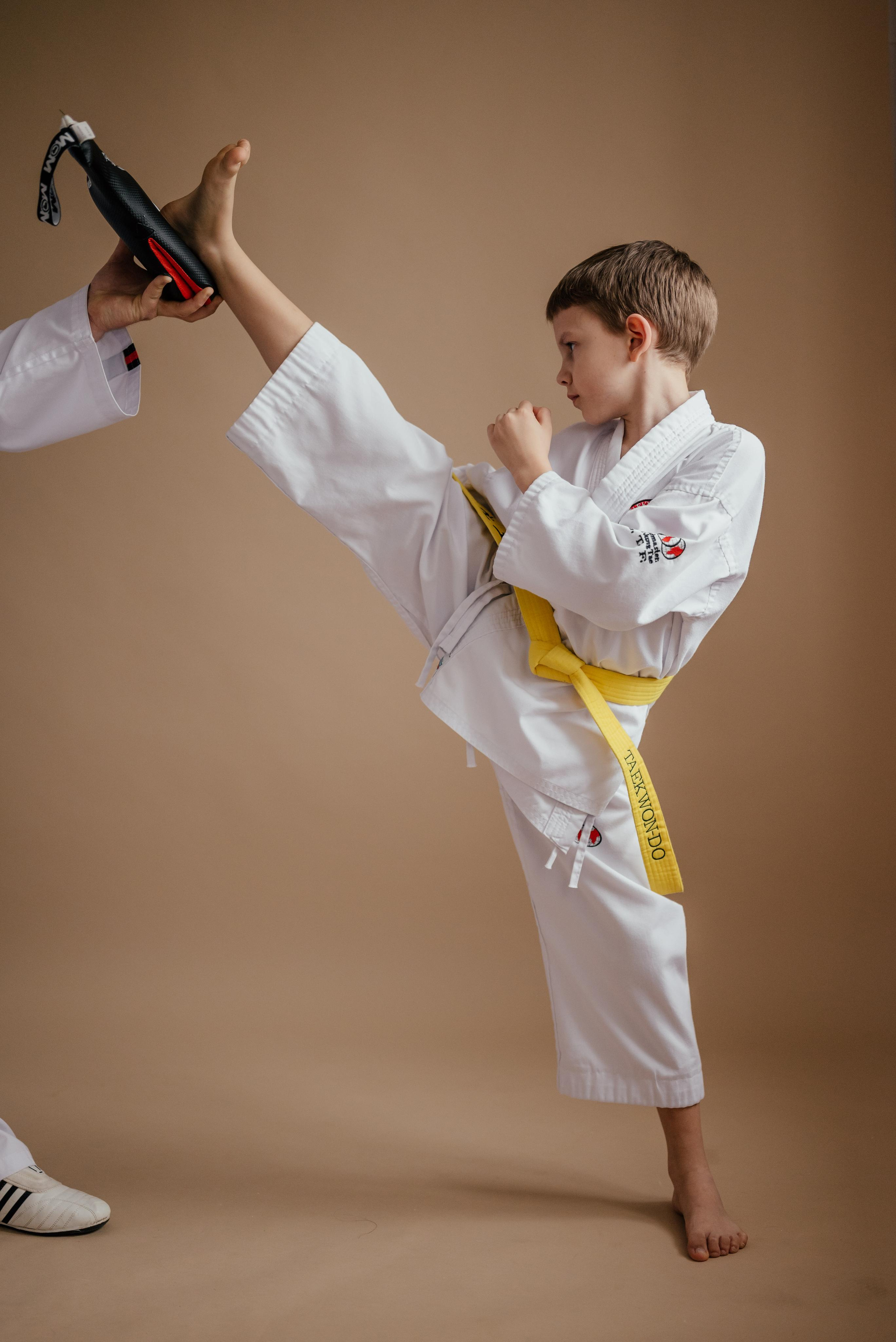 Тхэквондо_дети. Фотограф Кристина Пархоменко