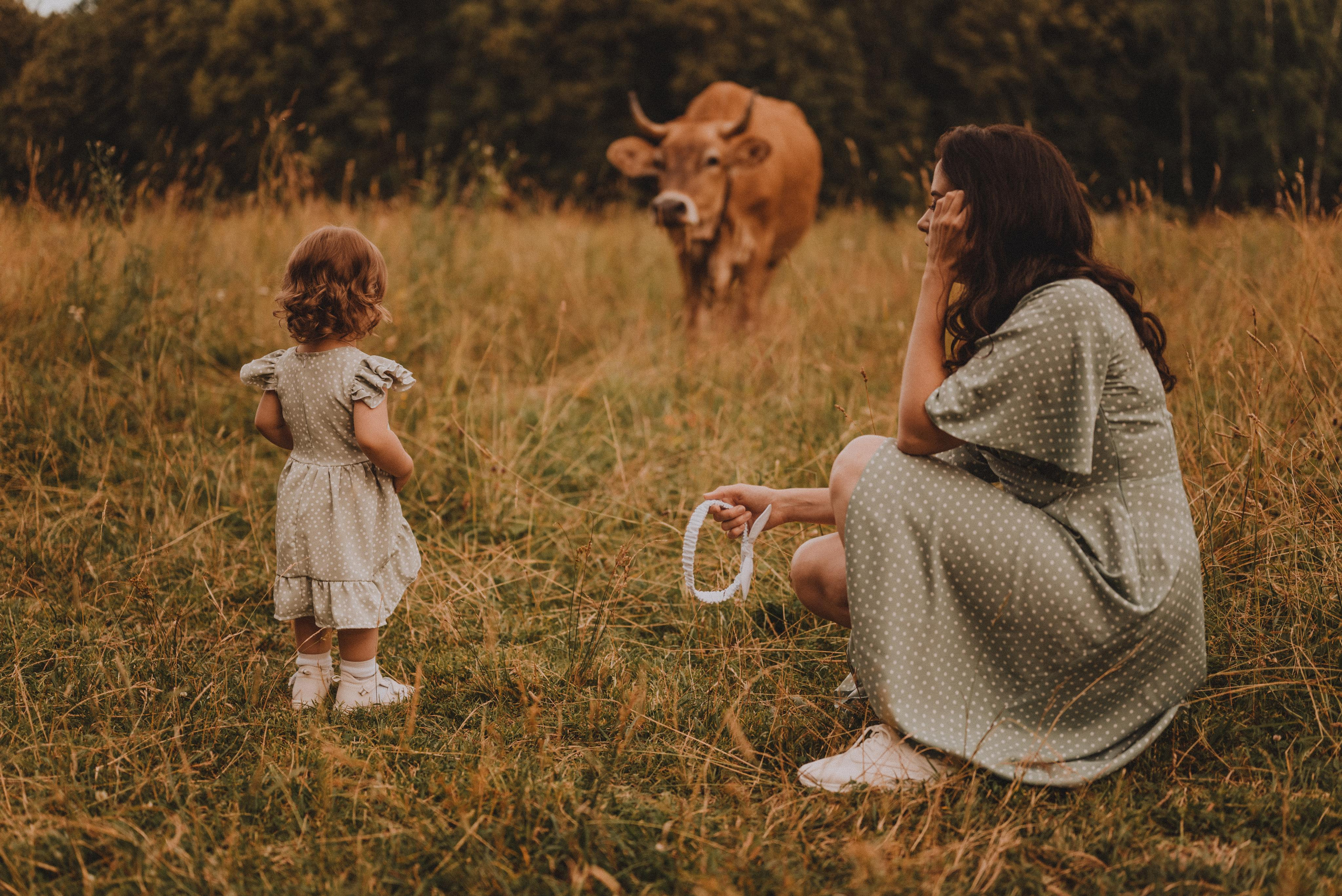 Маленькая Ева с родителями. Фотограф Кристина Пархоменко