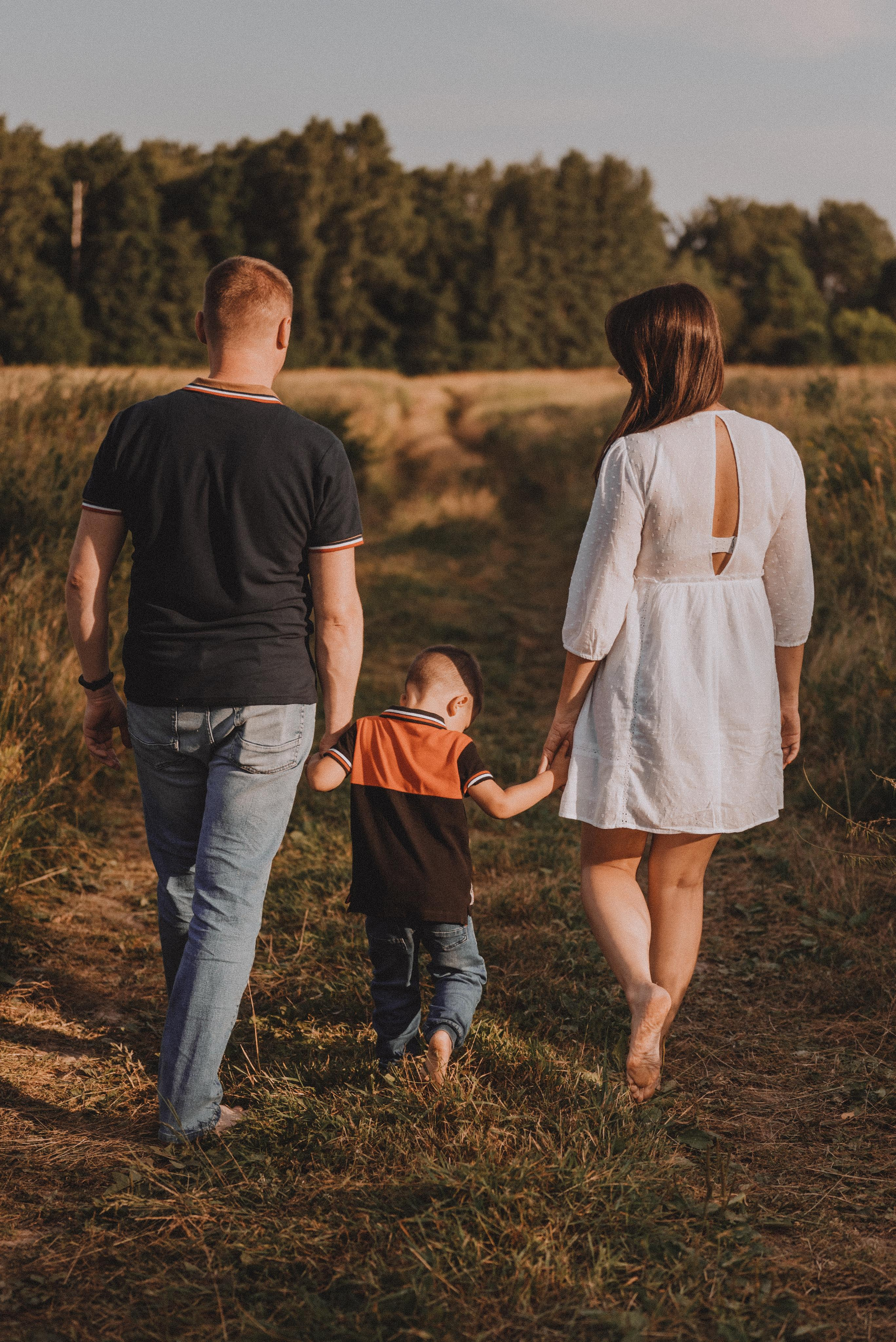 Пикник на закате. Фотограф Кристина Пархоменко