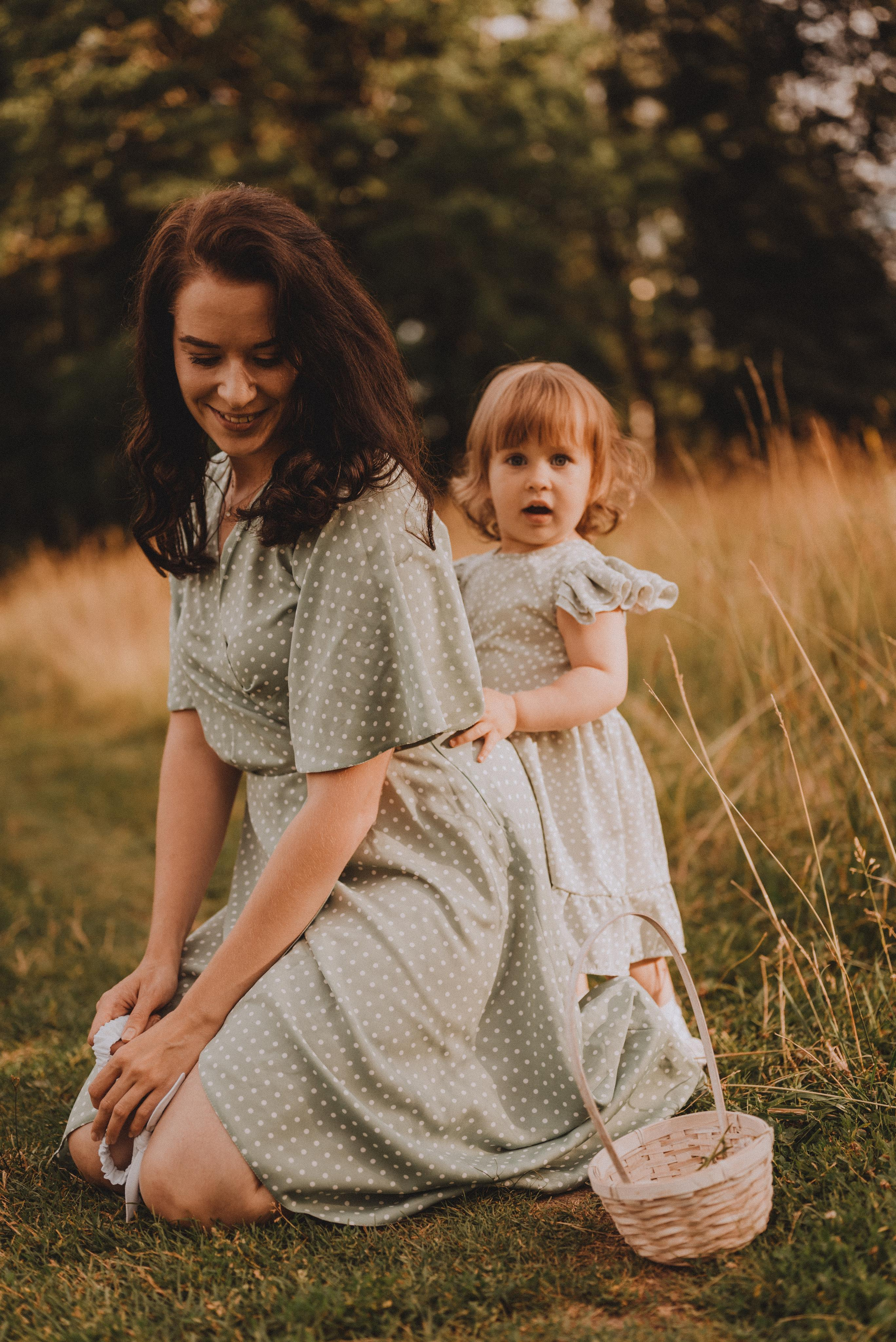 Маленькая Ева с родителями. Фотограф Кристина Пархоменко