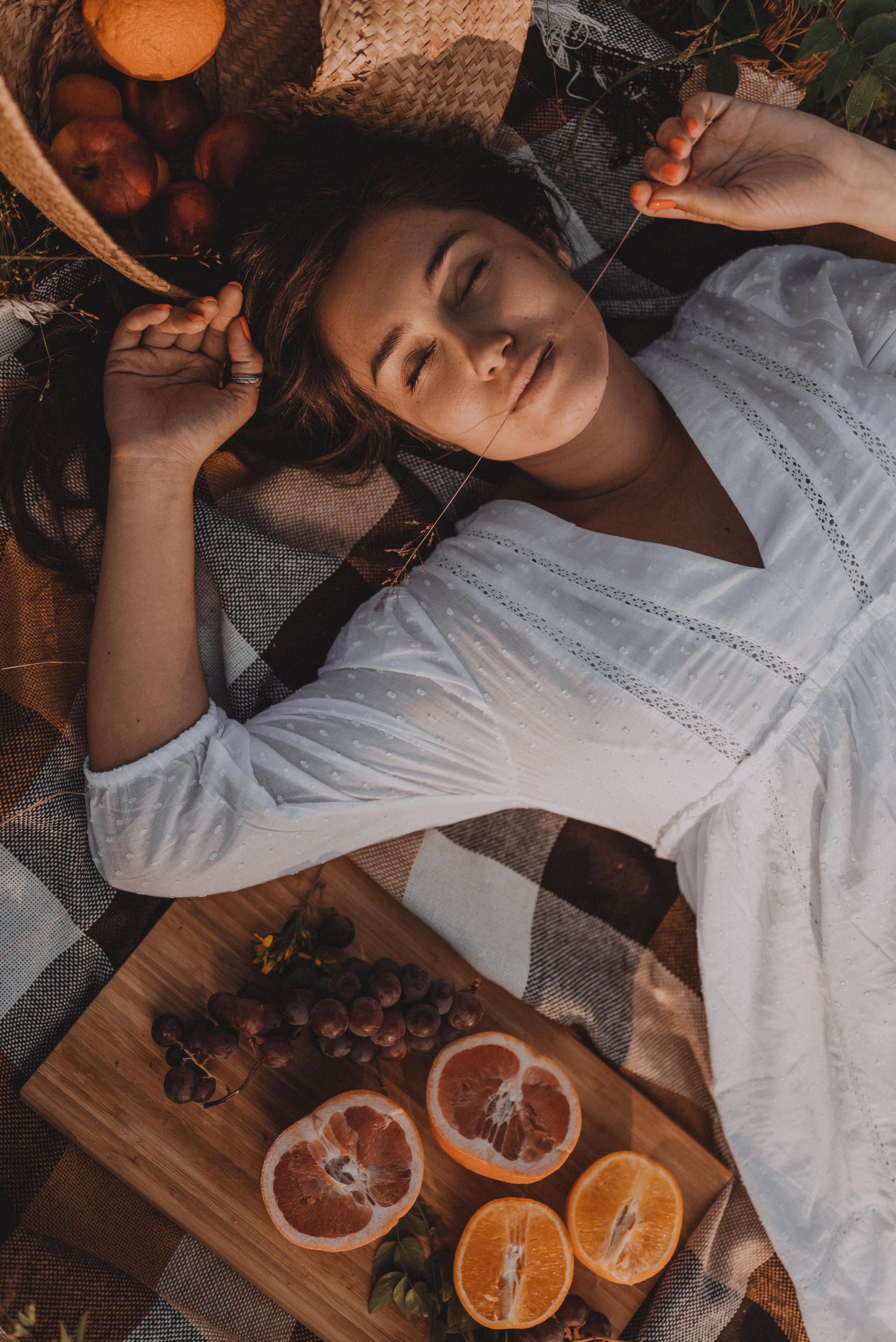 Пикник на закате. Фотограф Кристина Пархоменко