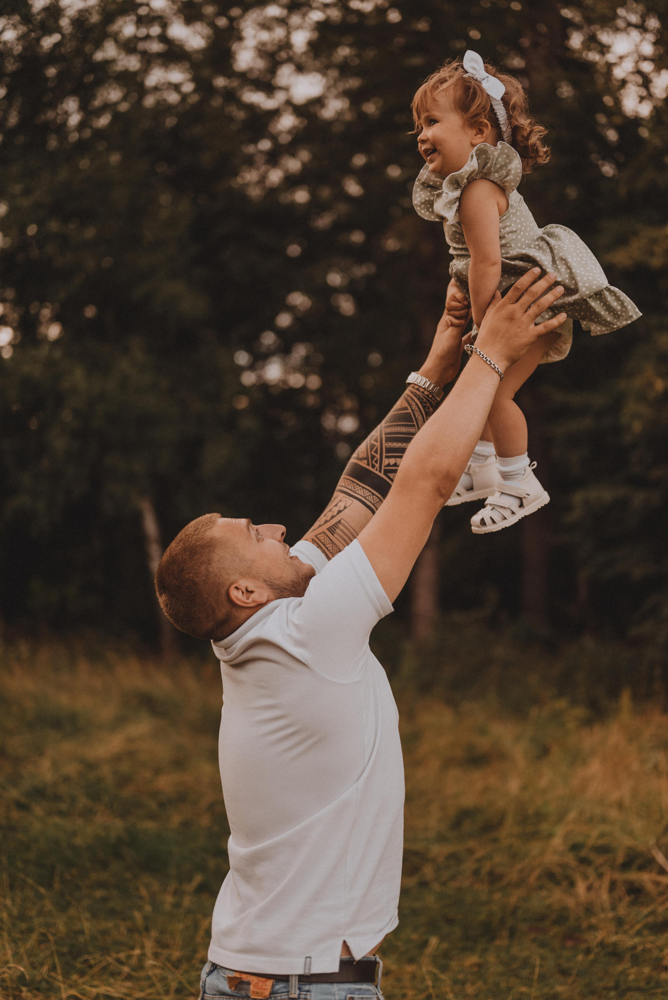 Маленькая Ева с родителями. Фотограф Кристина Пархоменко