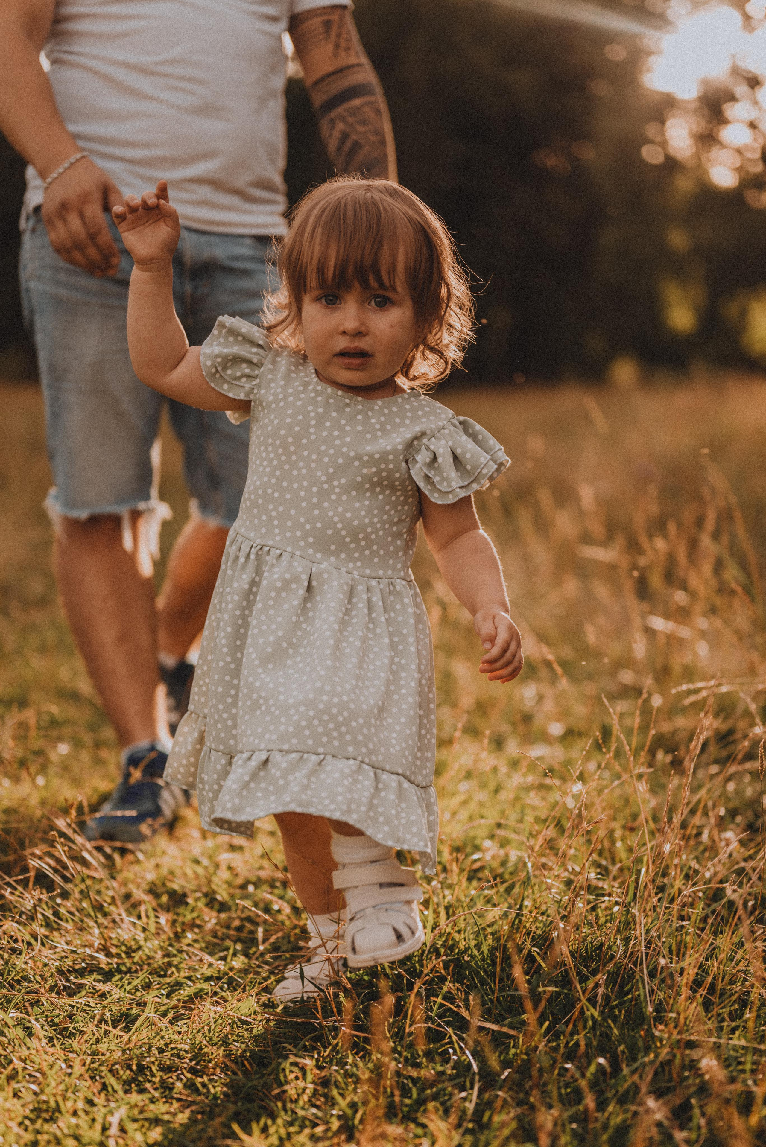 Маленькая Ева с родителями. Фотограф Кристина Пархоменко