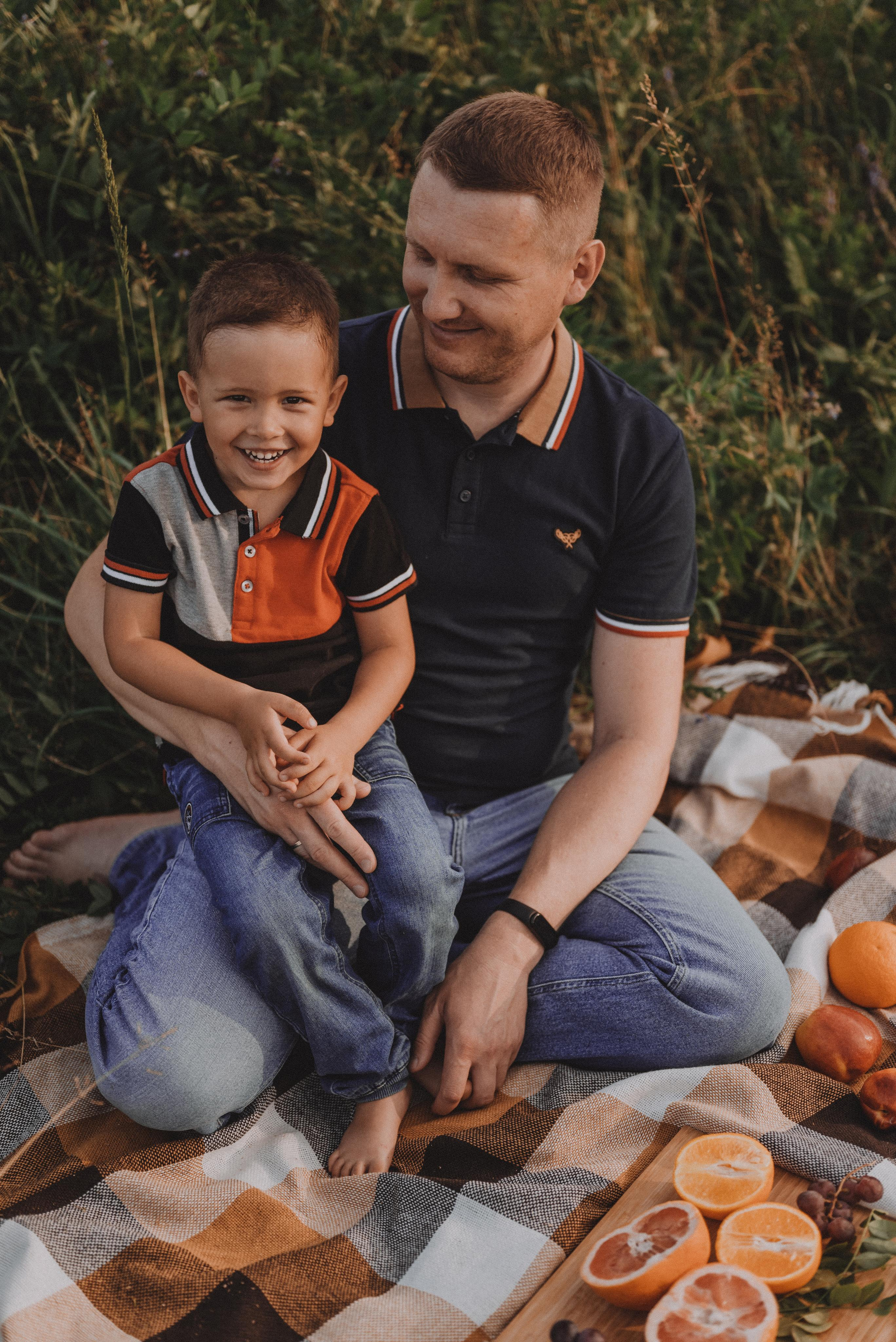 Пикник на закате. Фотограф Кристина Пархоменко