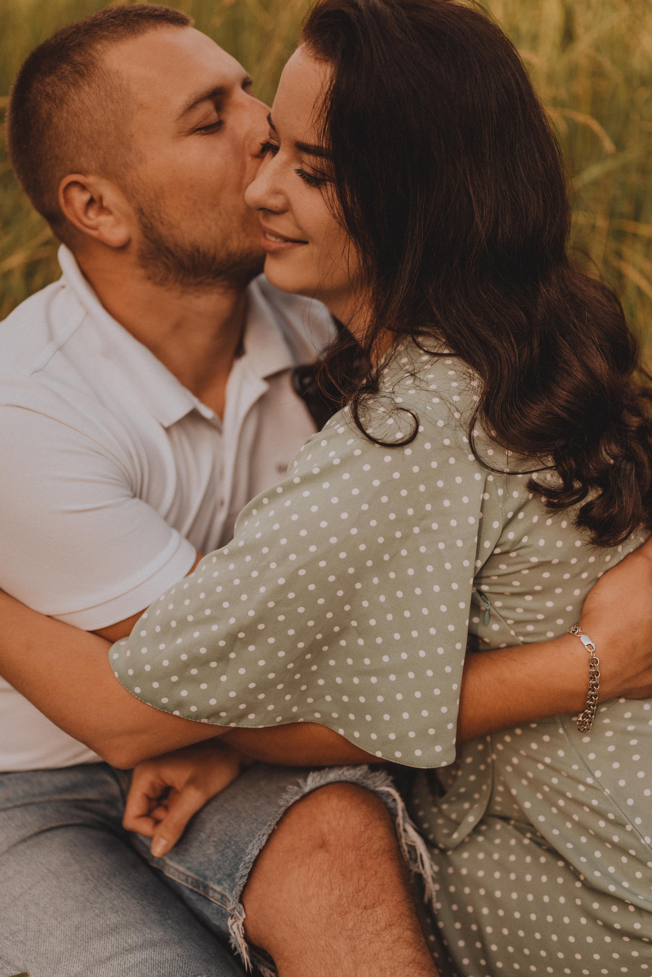 Маленькая Ева с родителями. Фотограф Кристина Пархоменко