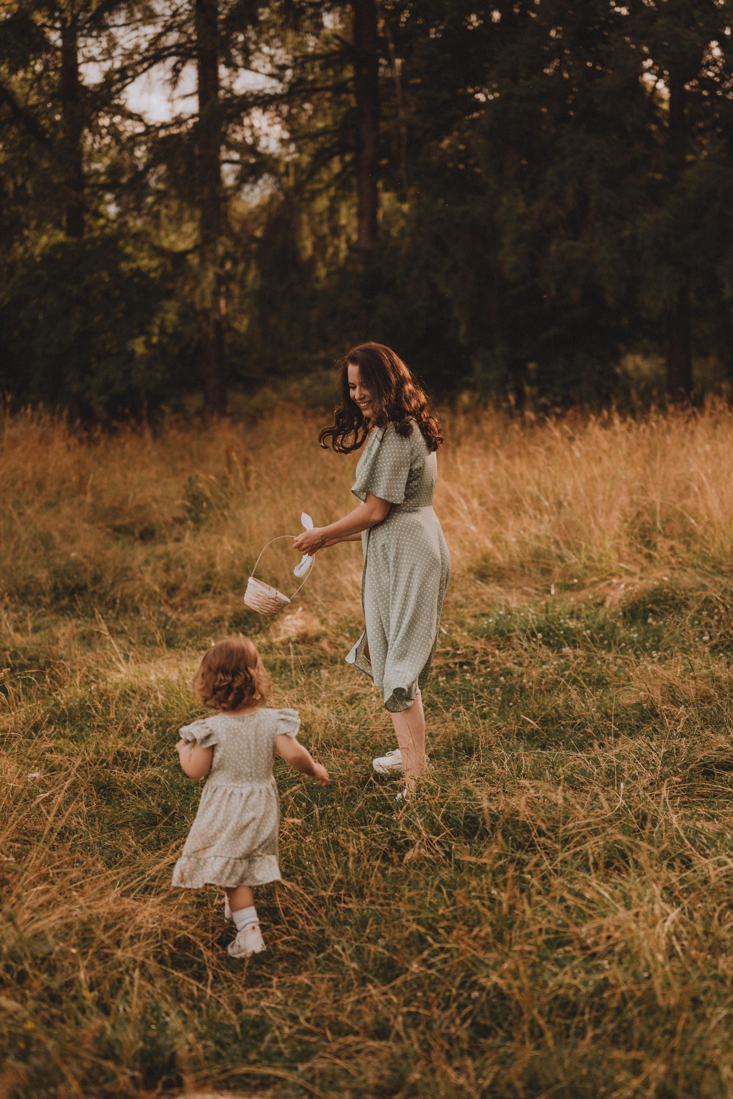 Маленькая Ева с родителями. Фотограф Кристина Пархоменко