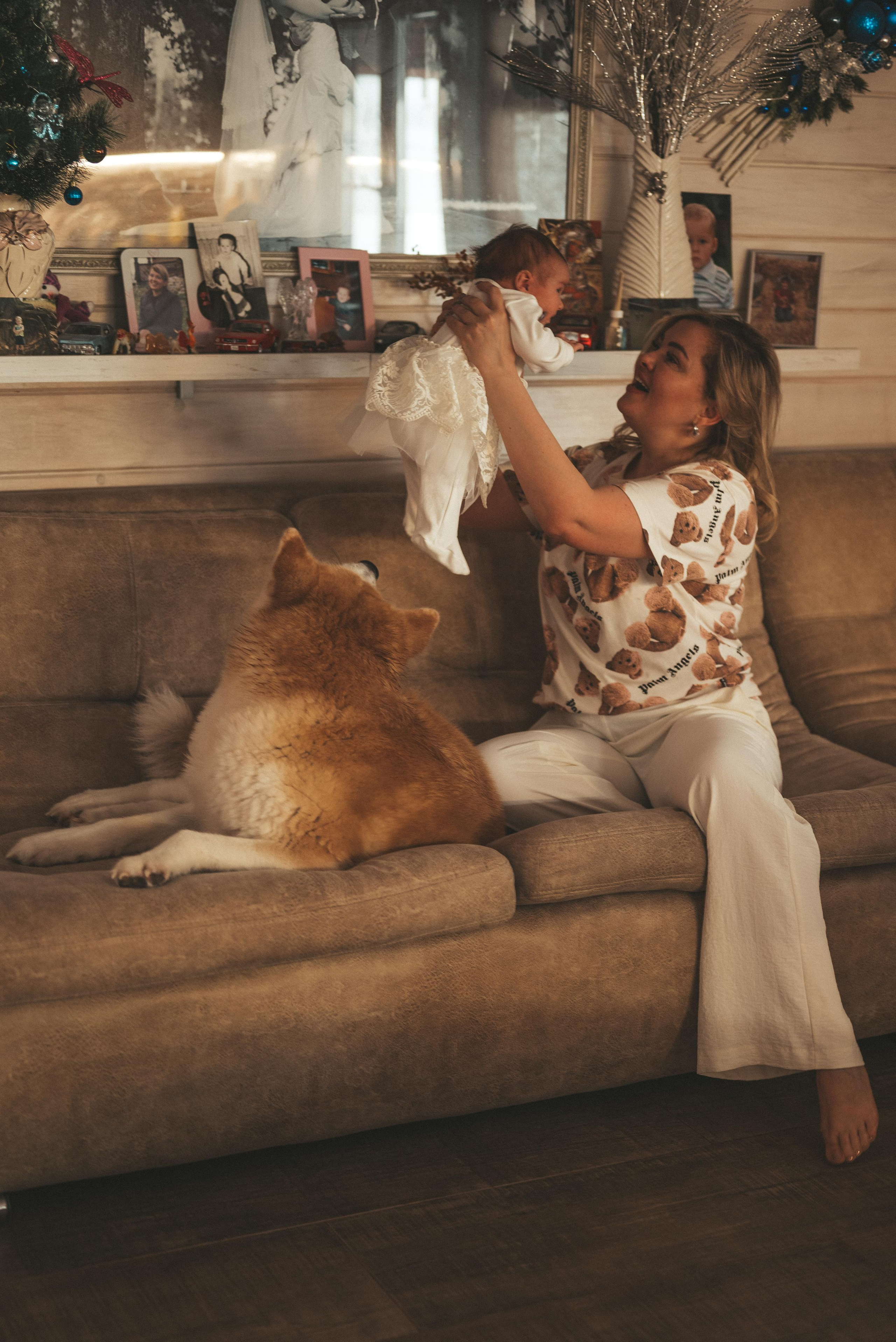 Александр, Надежда и маленькая Саша. Фотограф Кристина Пархоменко