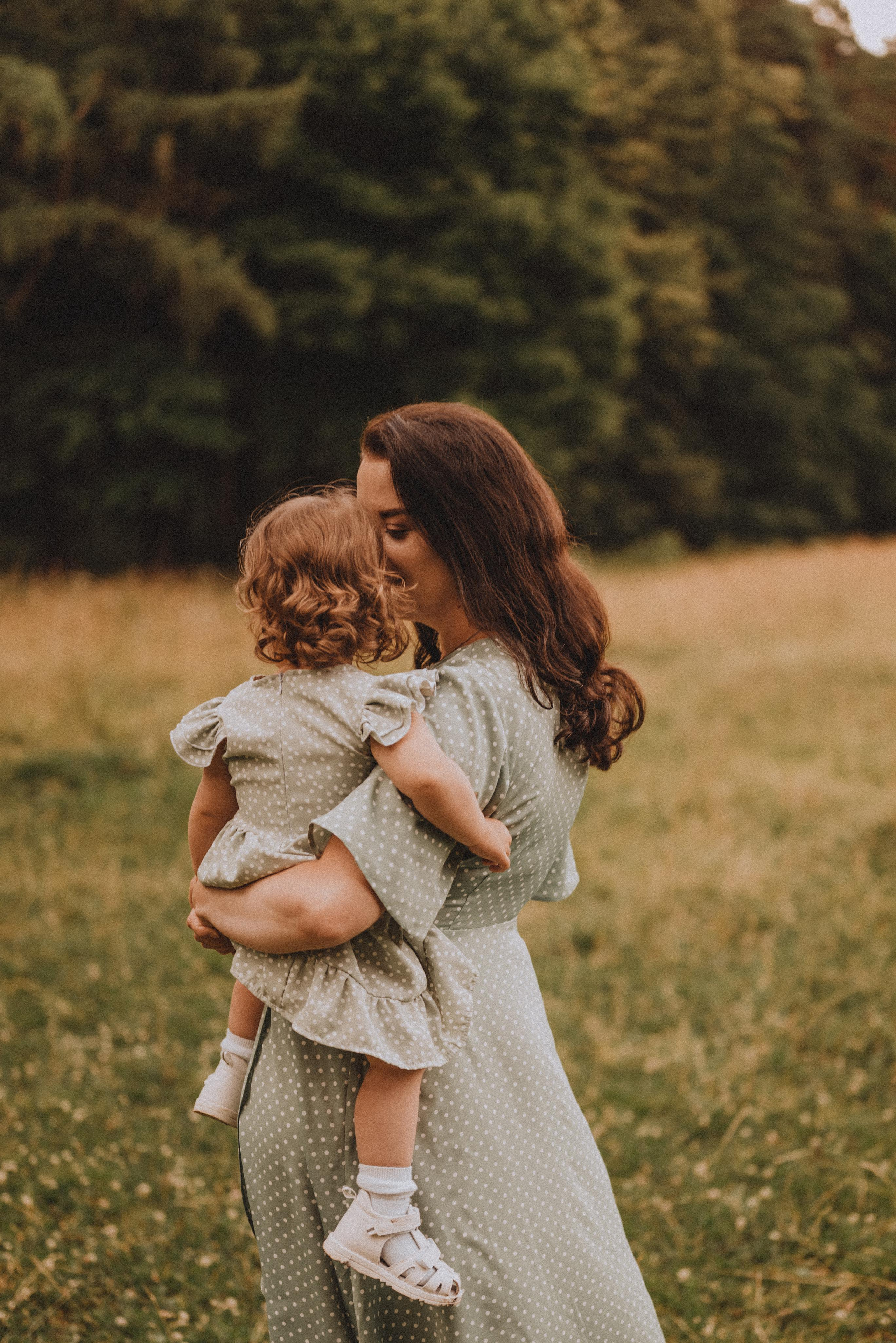 Маленькая Ева с родителями. Фотограф Кристина Пархоменко