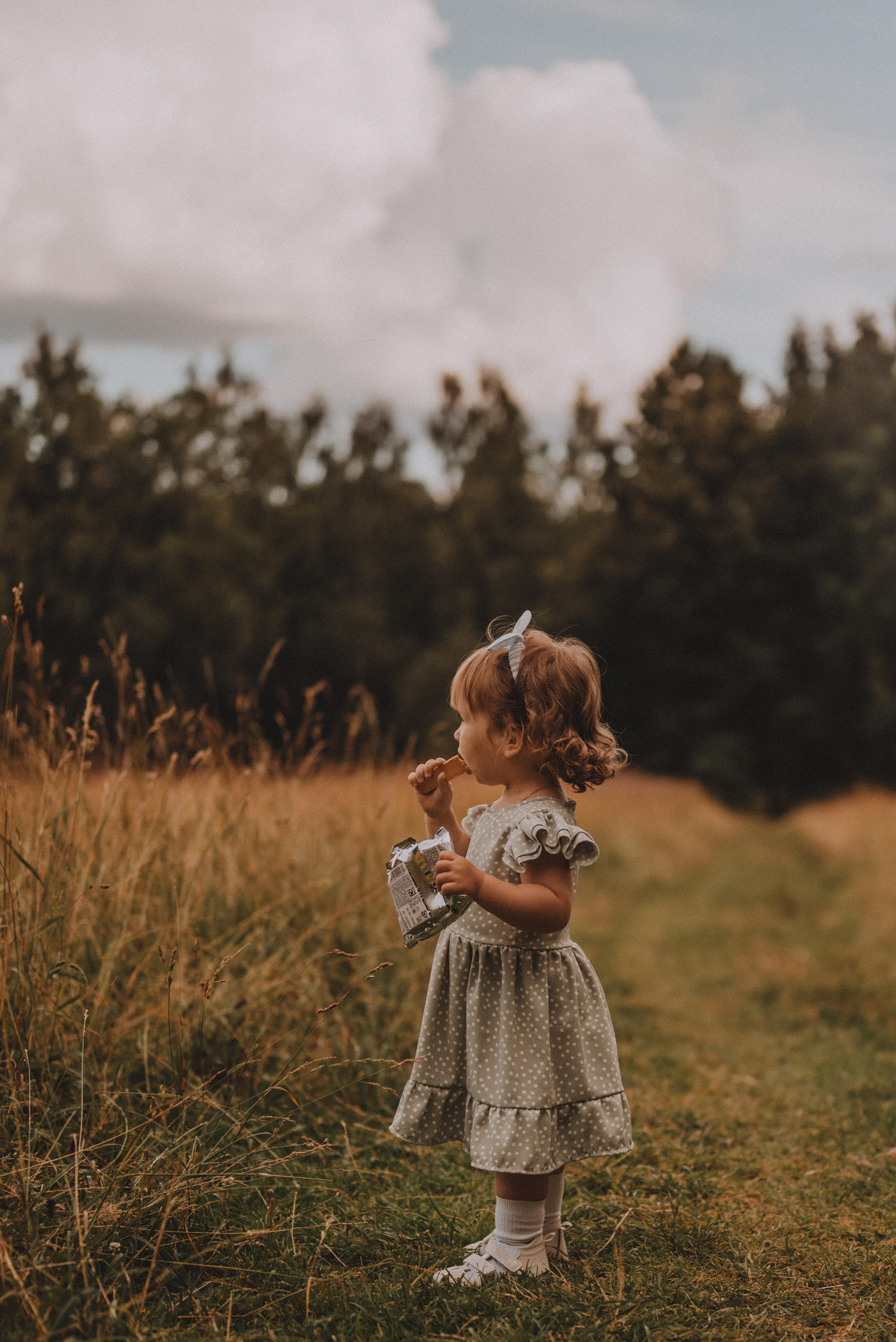 Маленькая Ева с родителями. Фотограф Кристина Пархоменко
