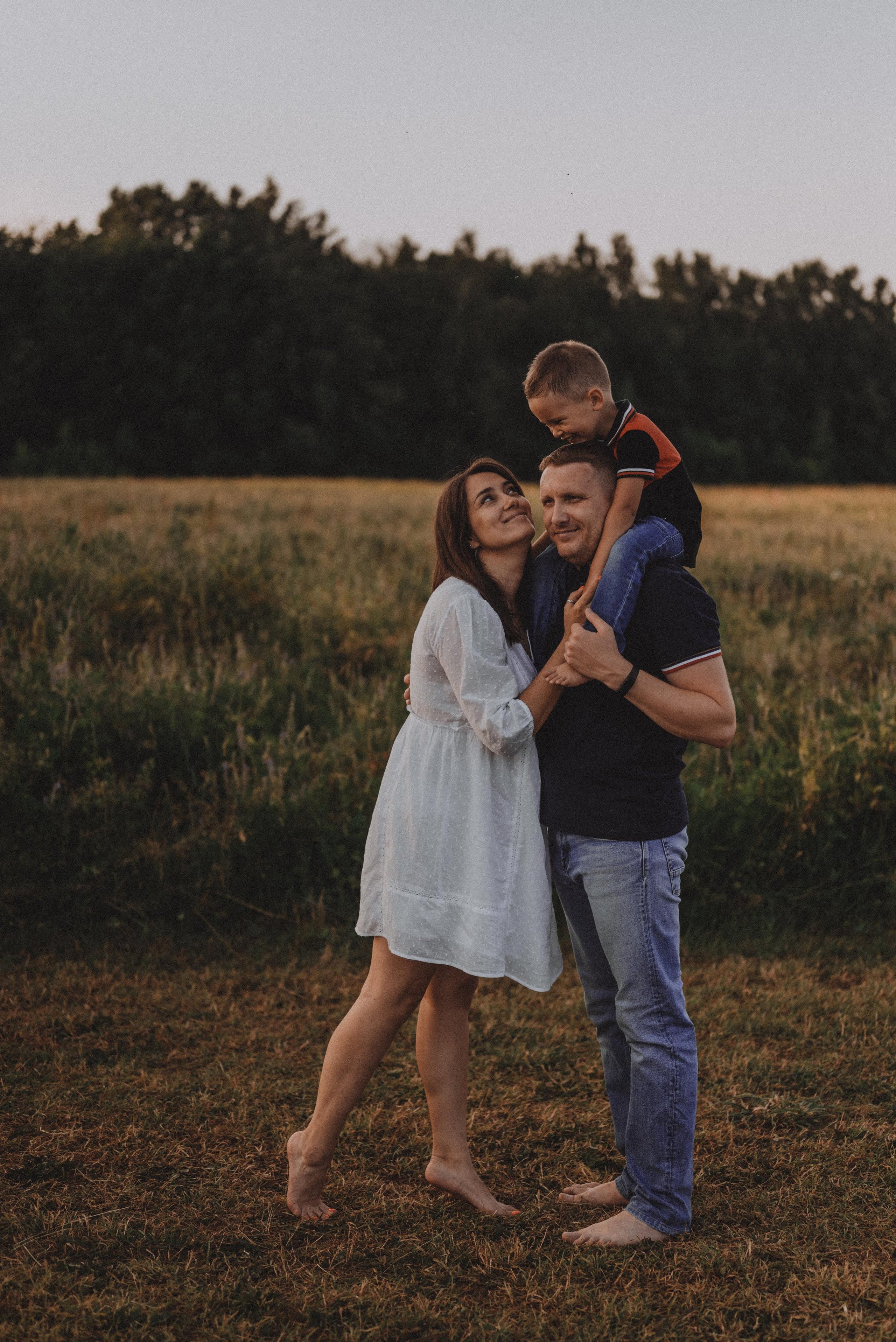 Пикник на закате. Фотограф Кристина Пархоменко