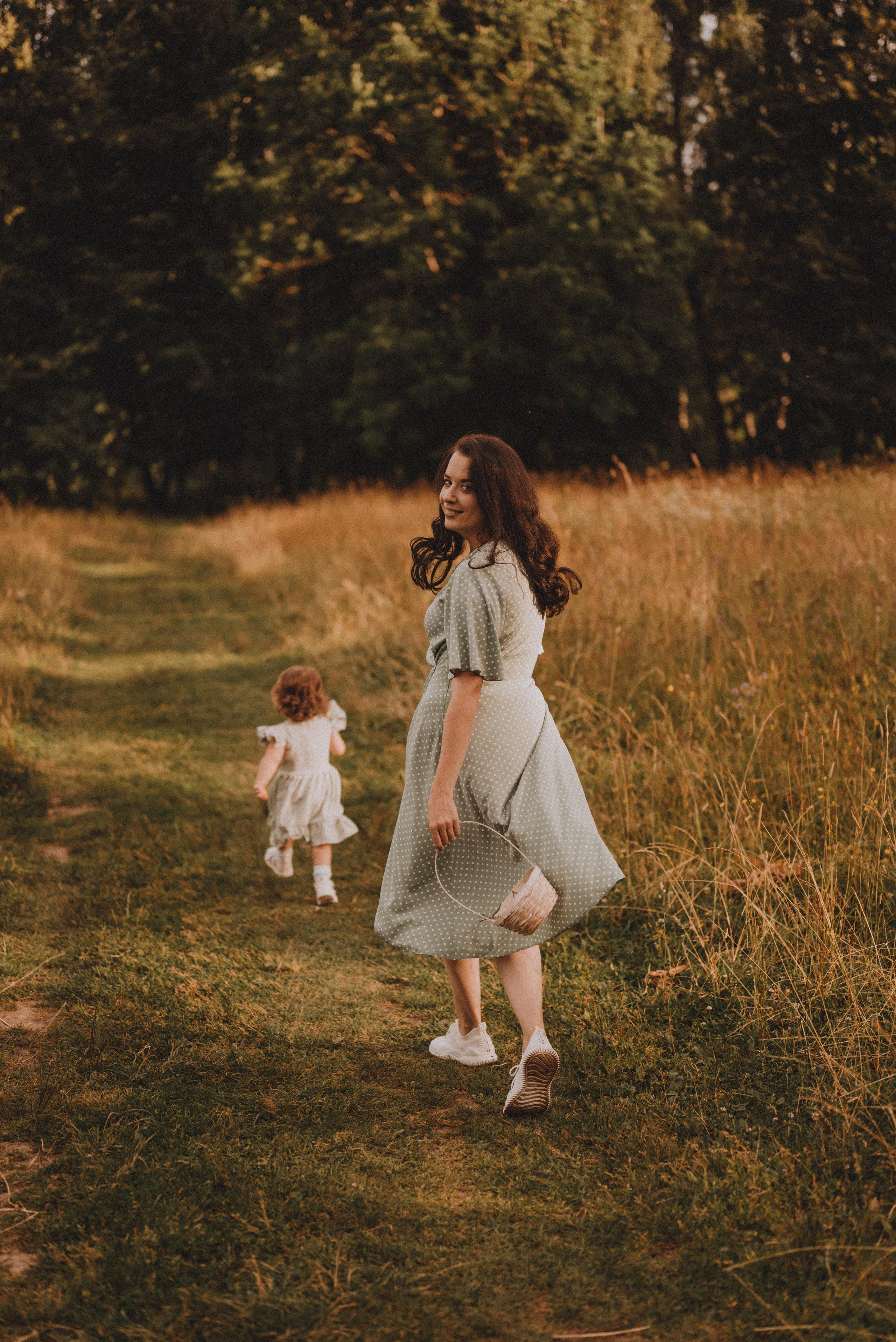 Маленькая Ева с родителями. Фотограф Кристина Пархоменко