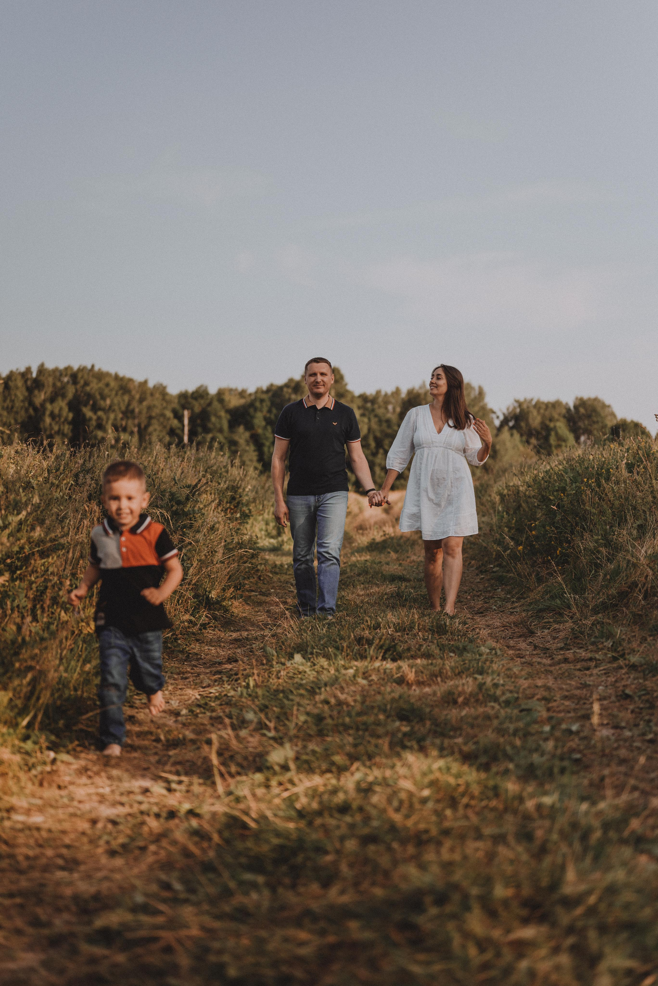 Пикник на закате. Фотограф Кристина Пархоменко