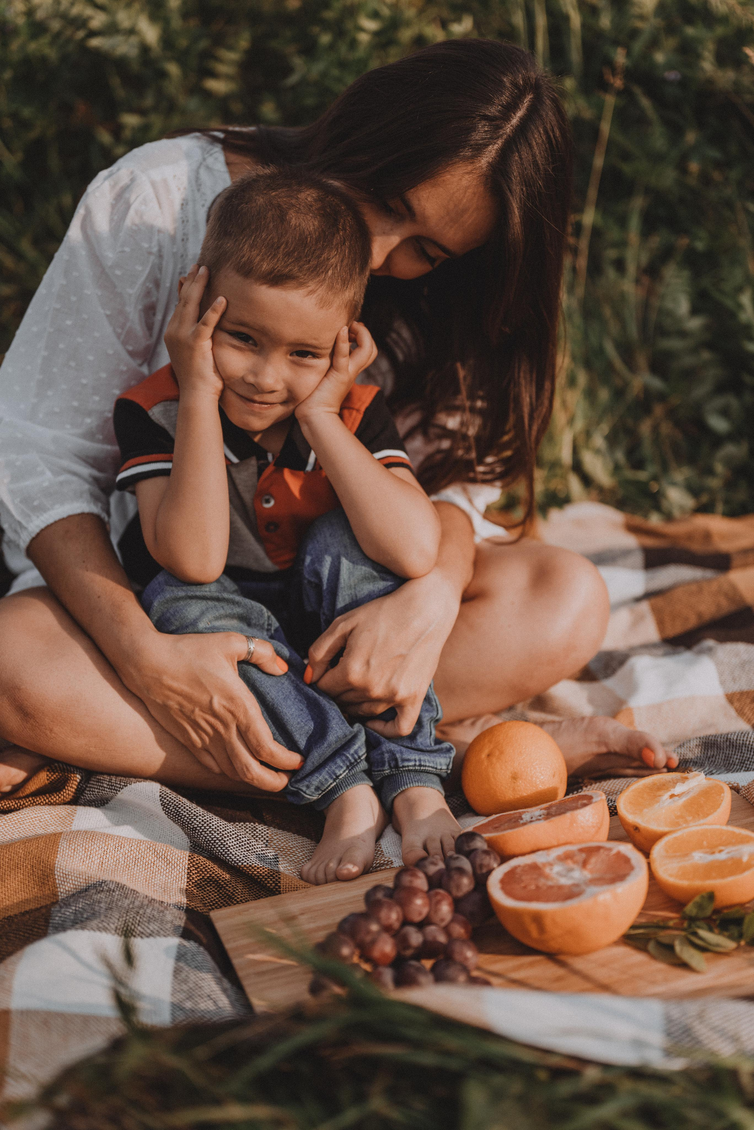 Пикник на закате. Фотограф Кристина Пархоменко