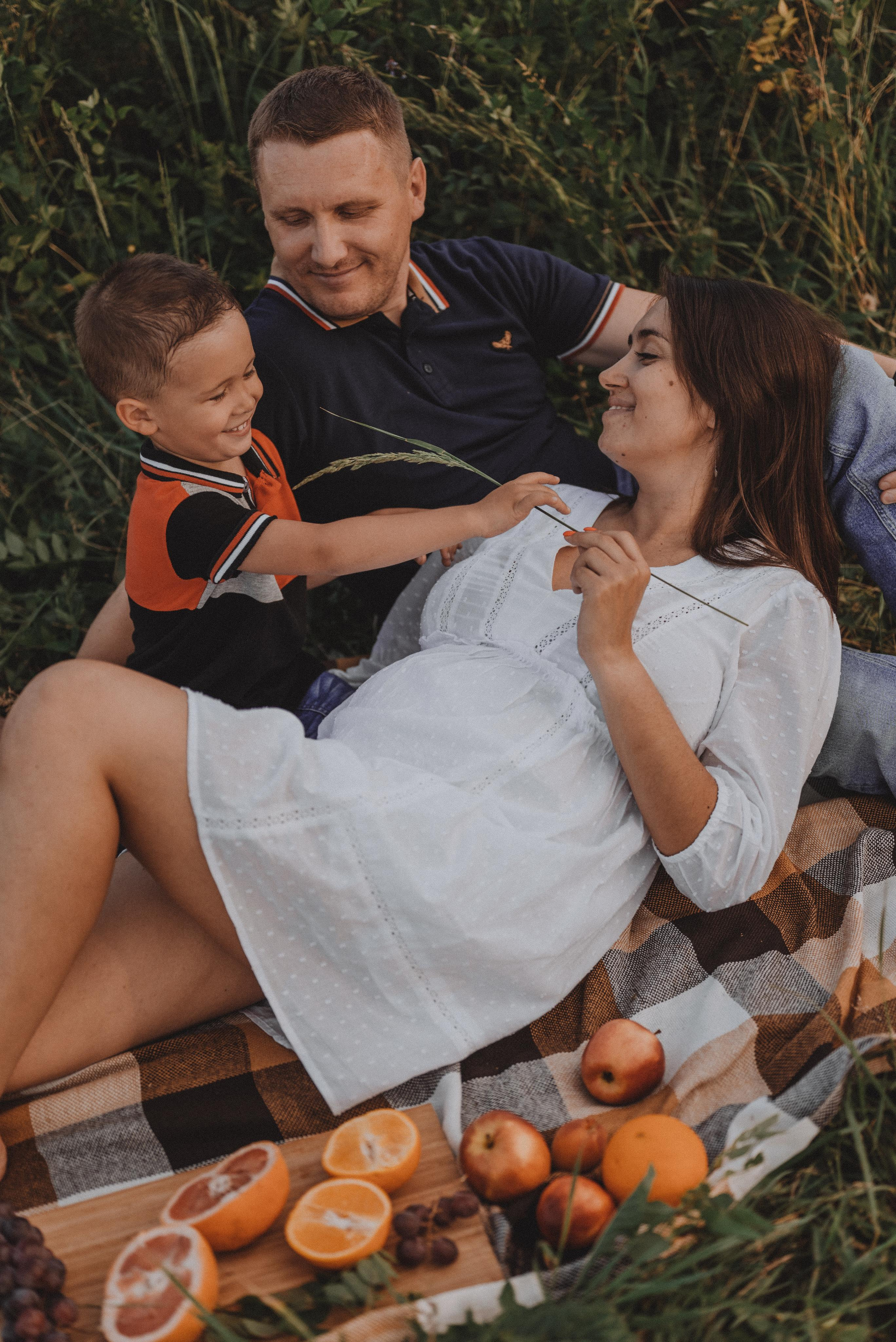 Пикник на закате. Фотограф Кристина Пархоменко