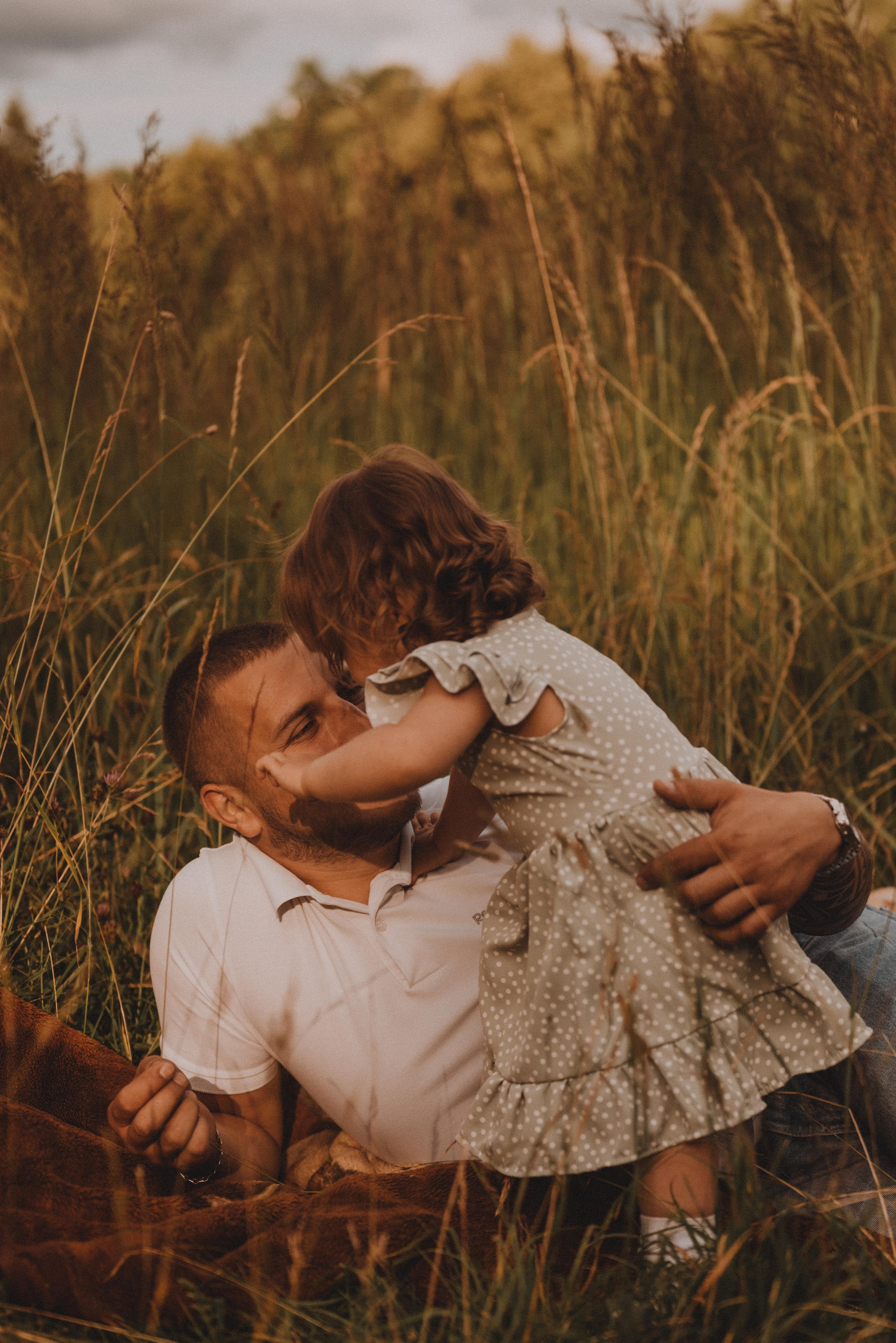 Маленькая Ева с родителями. Фотограф Кристина Пархоменко