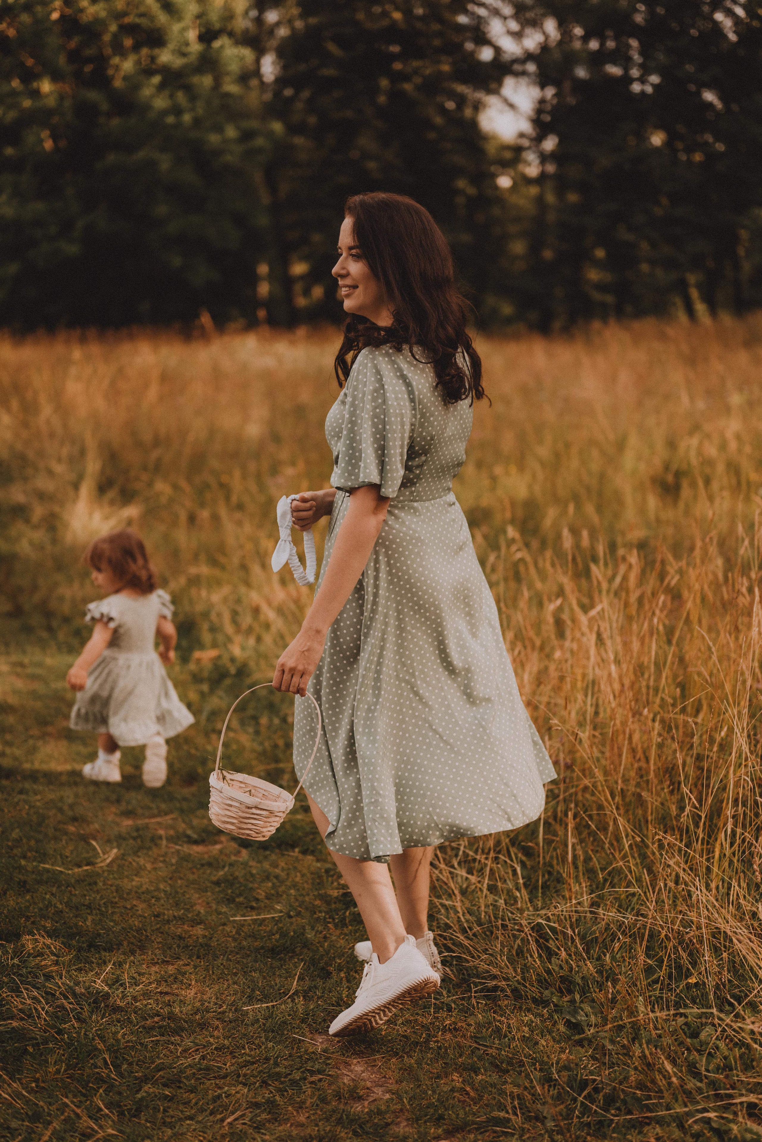 Маленькая Ева с родителями. Фотограф Кристина Пархоменко