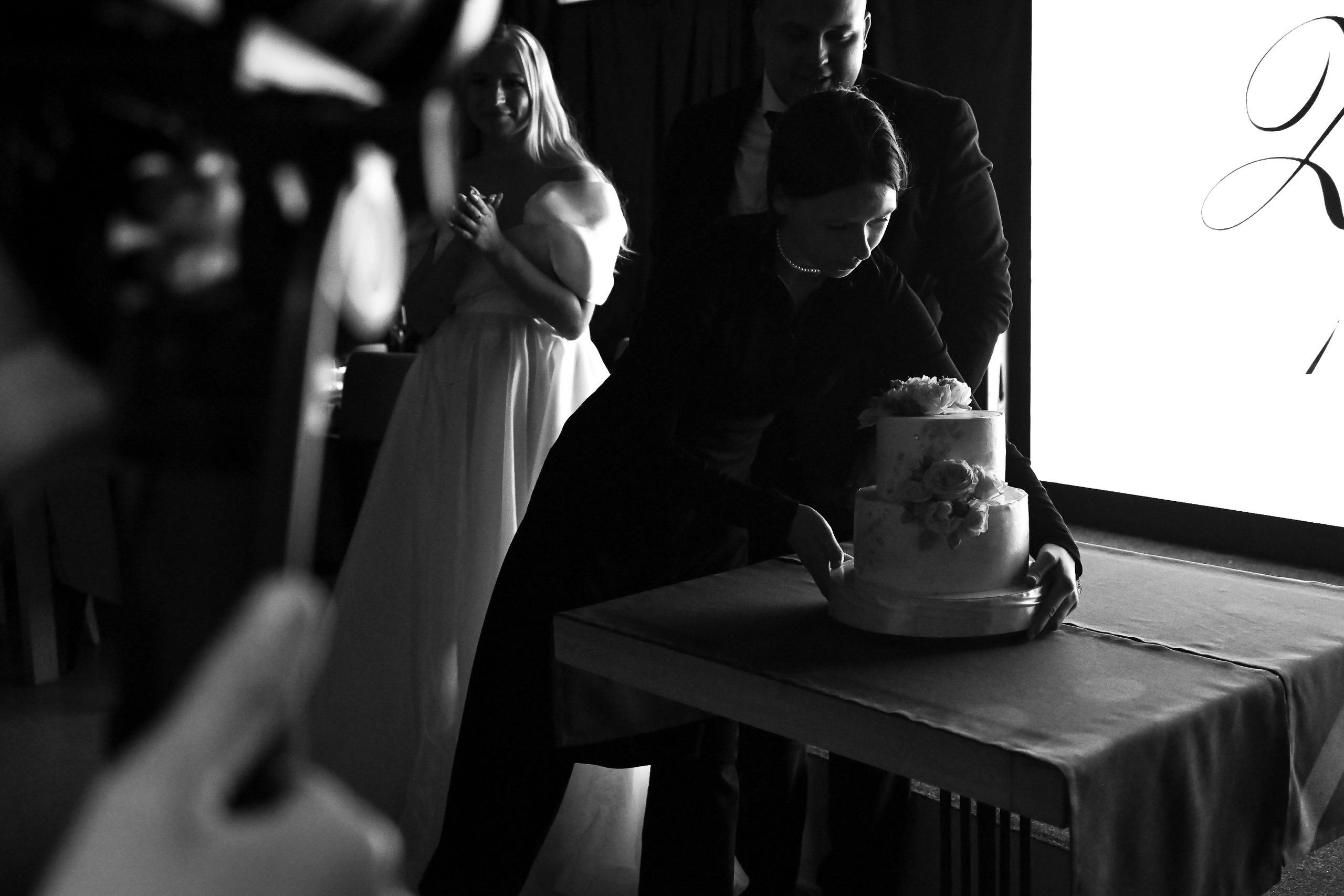 Black and white film. <3