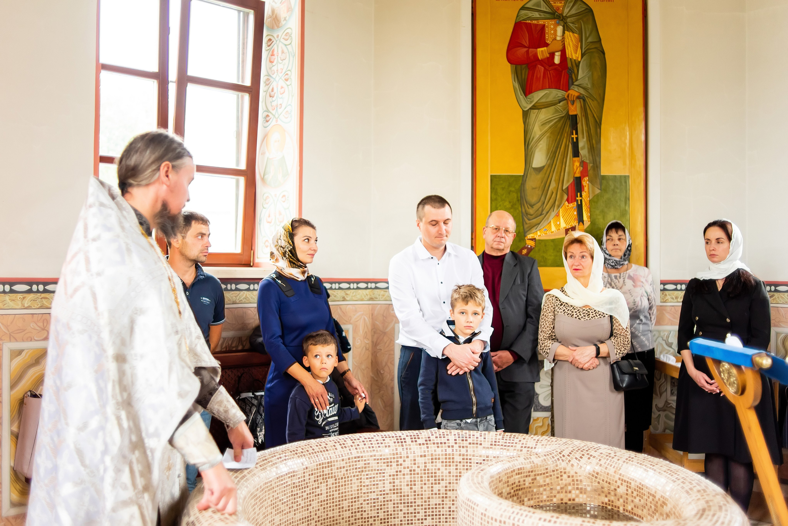 Крещение Владислава. Фотограф Юлия Попова